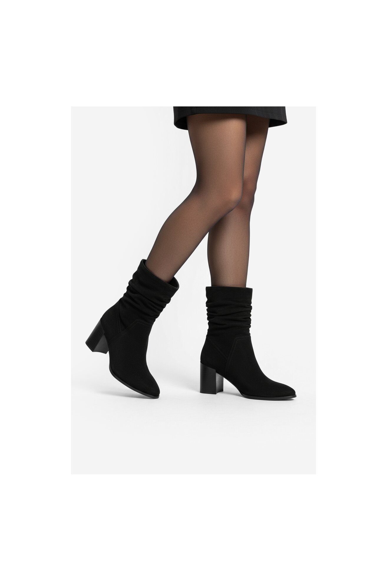 Botki NINE WEST CEO-JAMILAH-01 Czarny