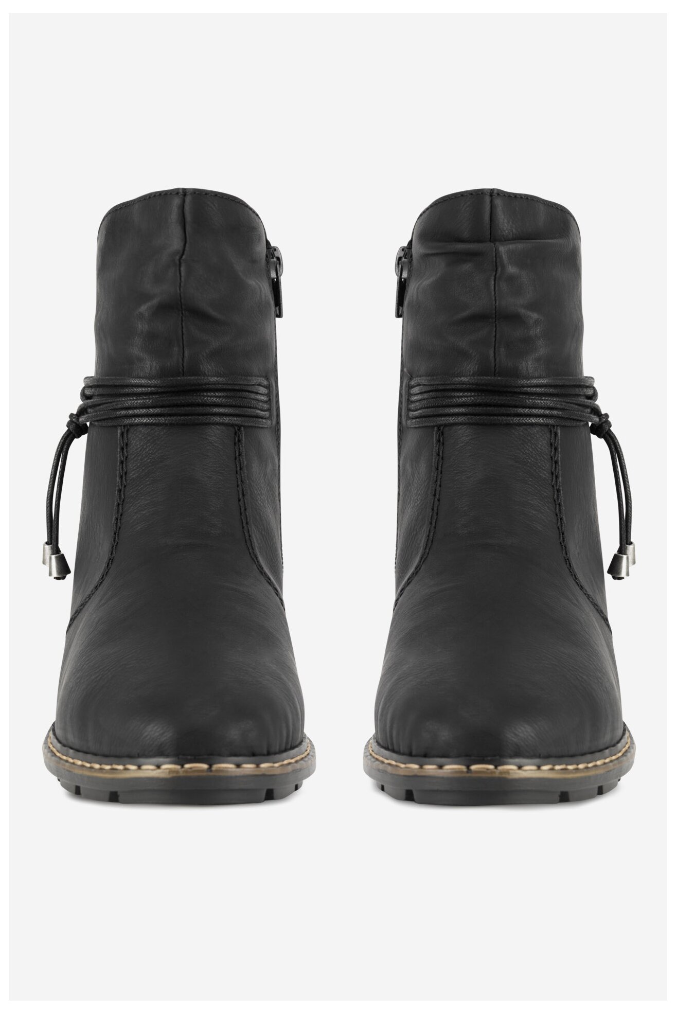 Botki Rieker 77263-00 Czarny