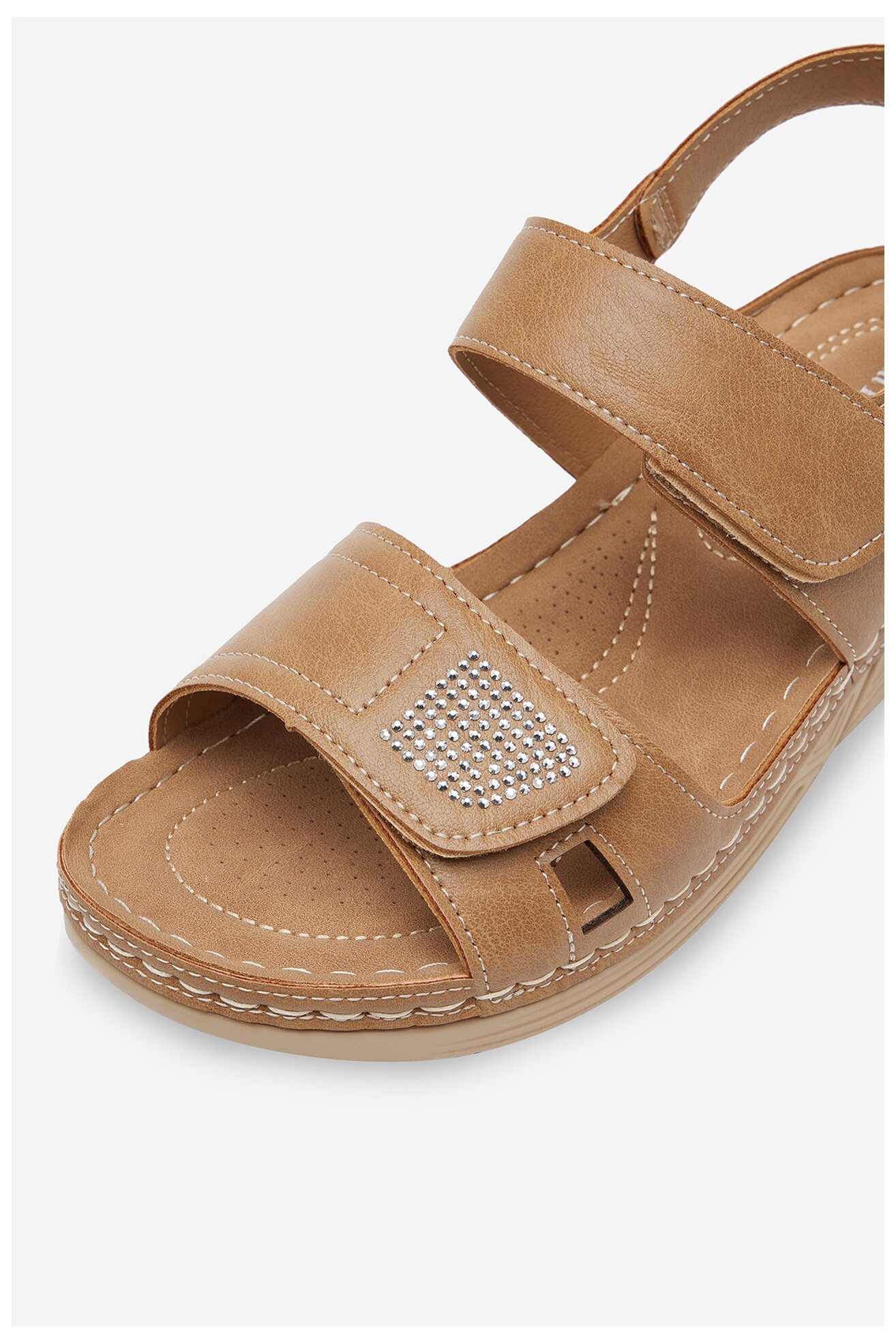 Sandały Clara Barson WFA3741-1 Beżowy