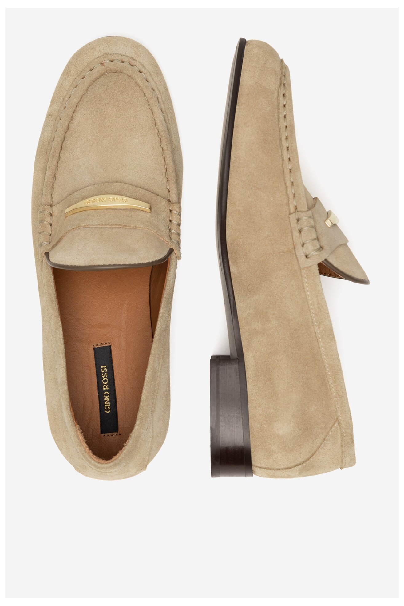 Мокасини Gino Rossi ELYSE-130 БЕЖЕВИЙ