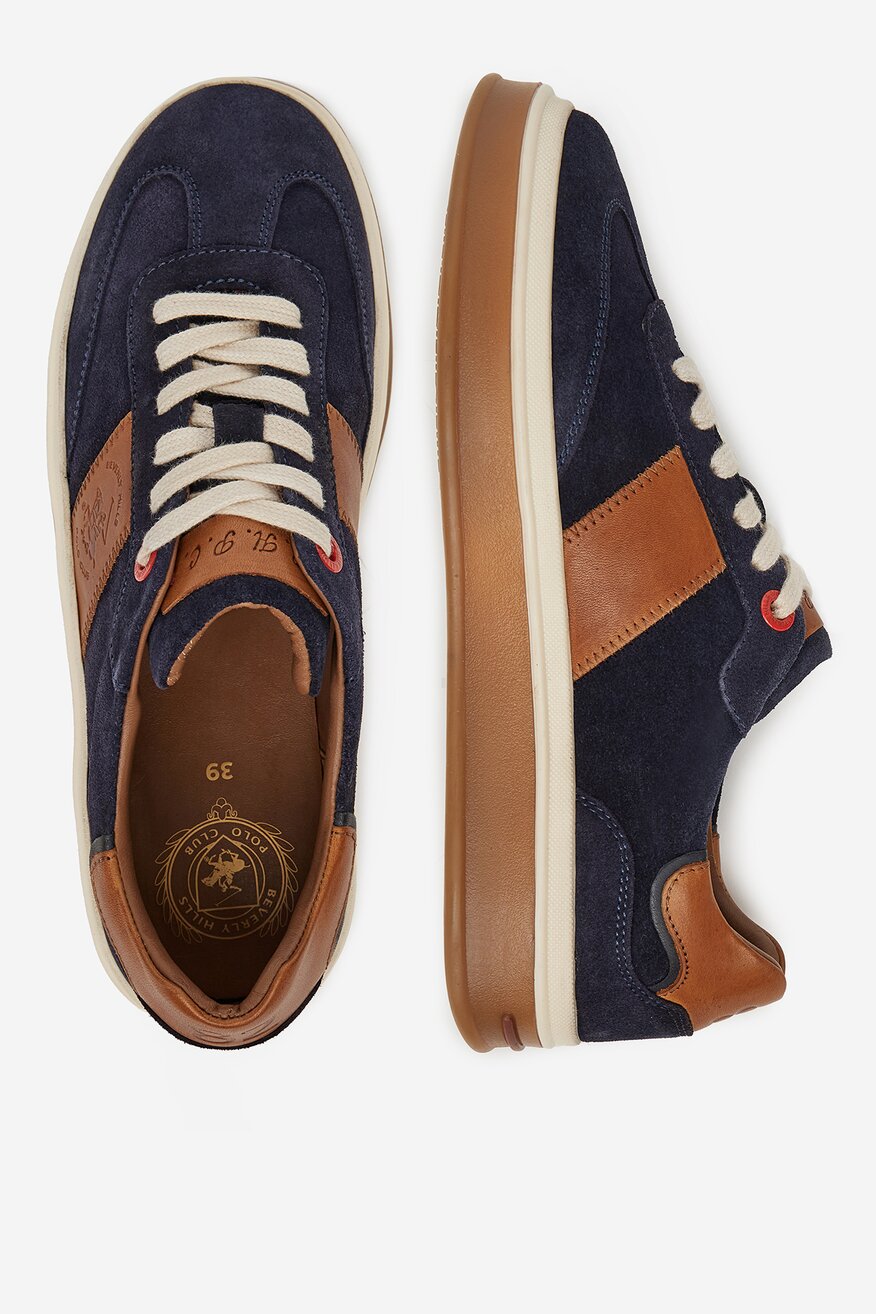 Sneakerși Beverly Hills Polo Club BLEUMARIN - 5906751106839