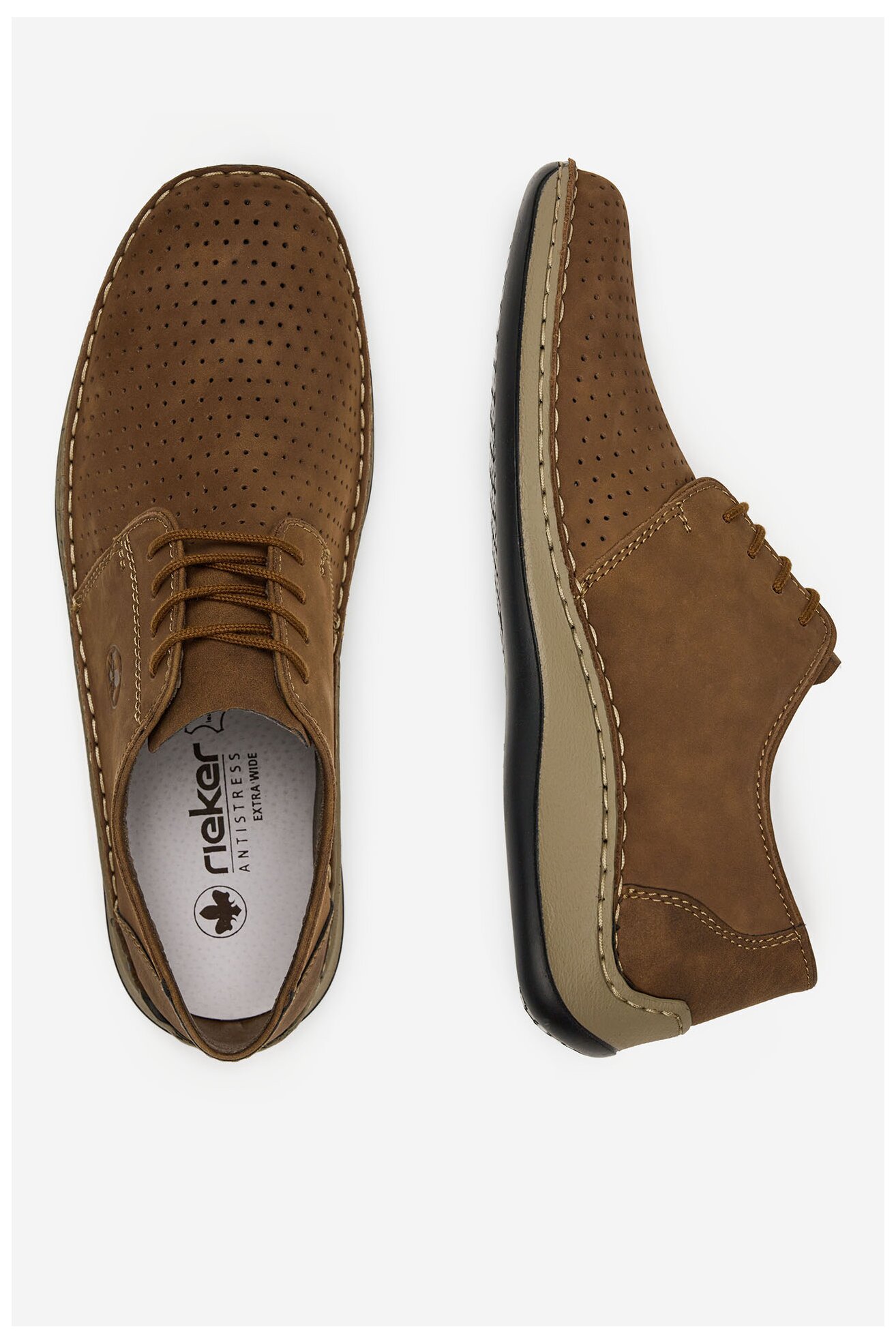 Polobotka Rieker 05226-24 HNĚDÁ