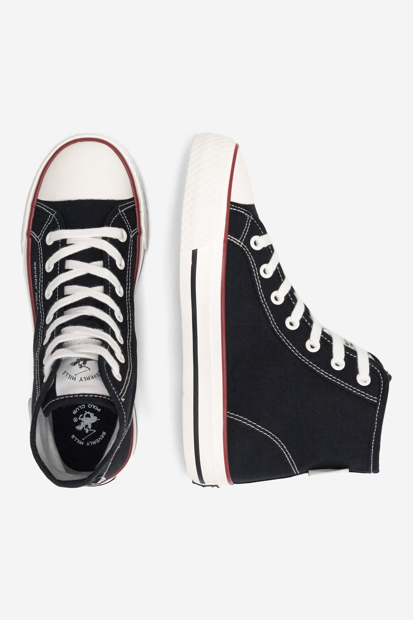 Vászoncipő Beverly Hills Polo Club WP40-OG-31-3 FEKETE