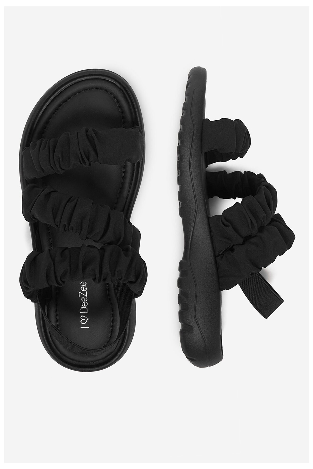 Sandały DeeZee CEO-CS2P283-01 Czarny