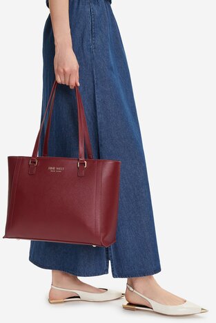 Torba NINE WEST CEO-MIDTOWN MAVEN-LX9844 BORDO