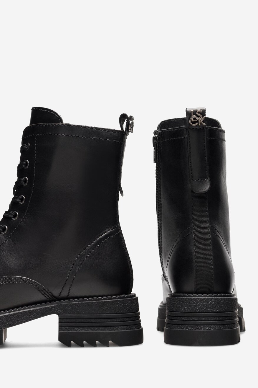 Lasocki - Trzewiki skórzane - 5904862947495