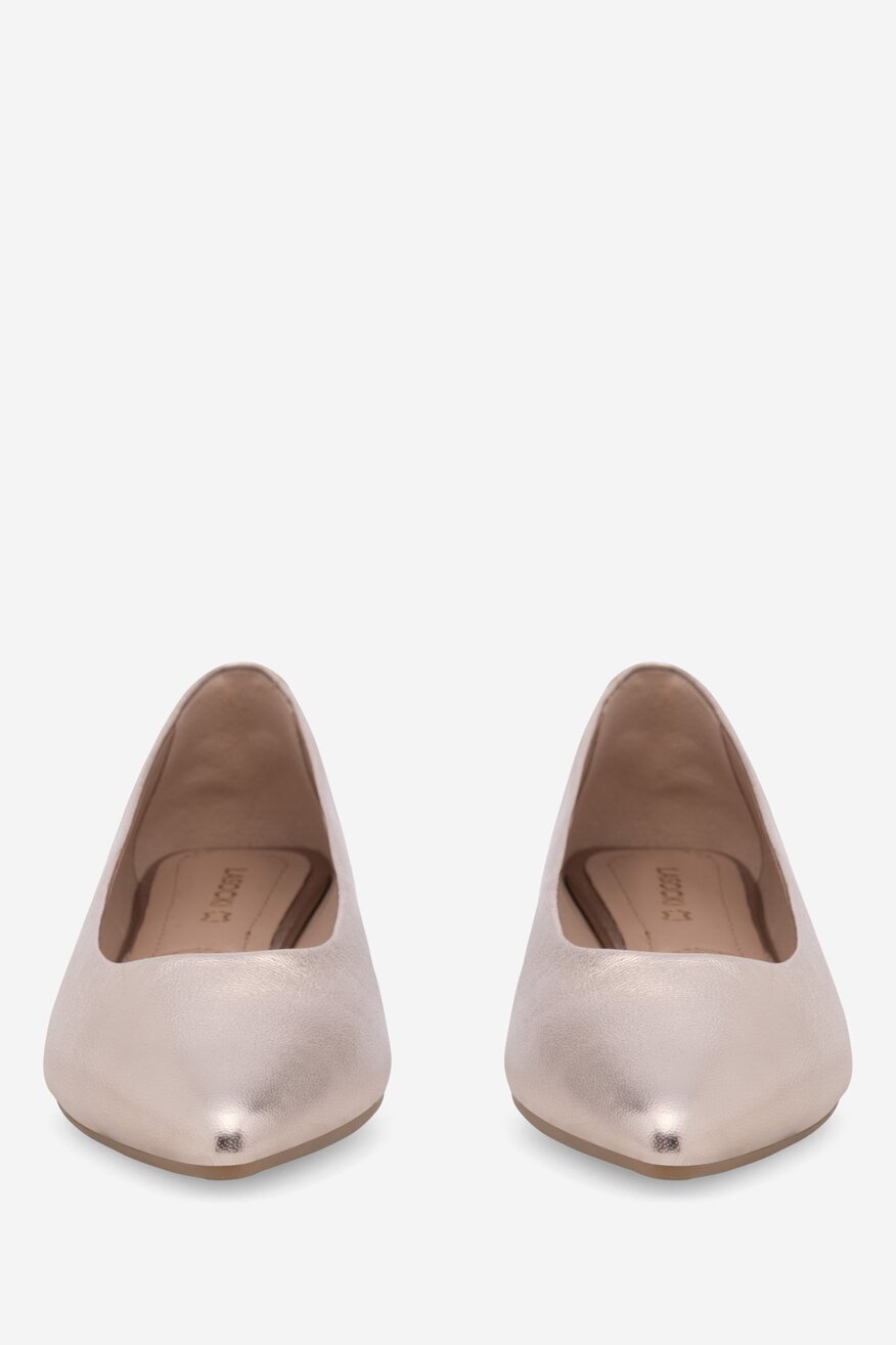 
                Lasocki - Skórzane baleriny - 5905588370703