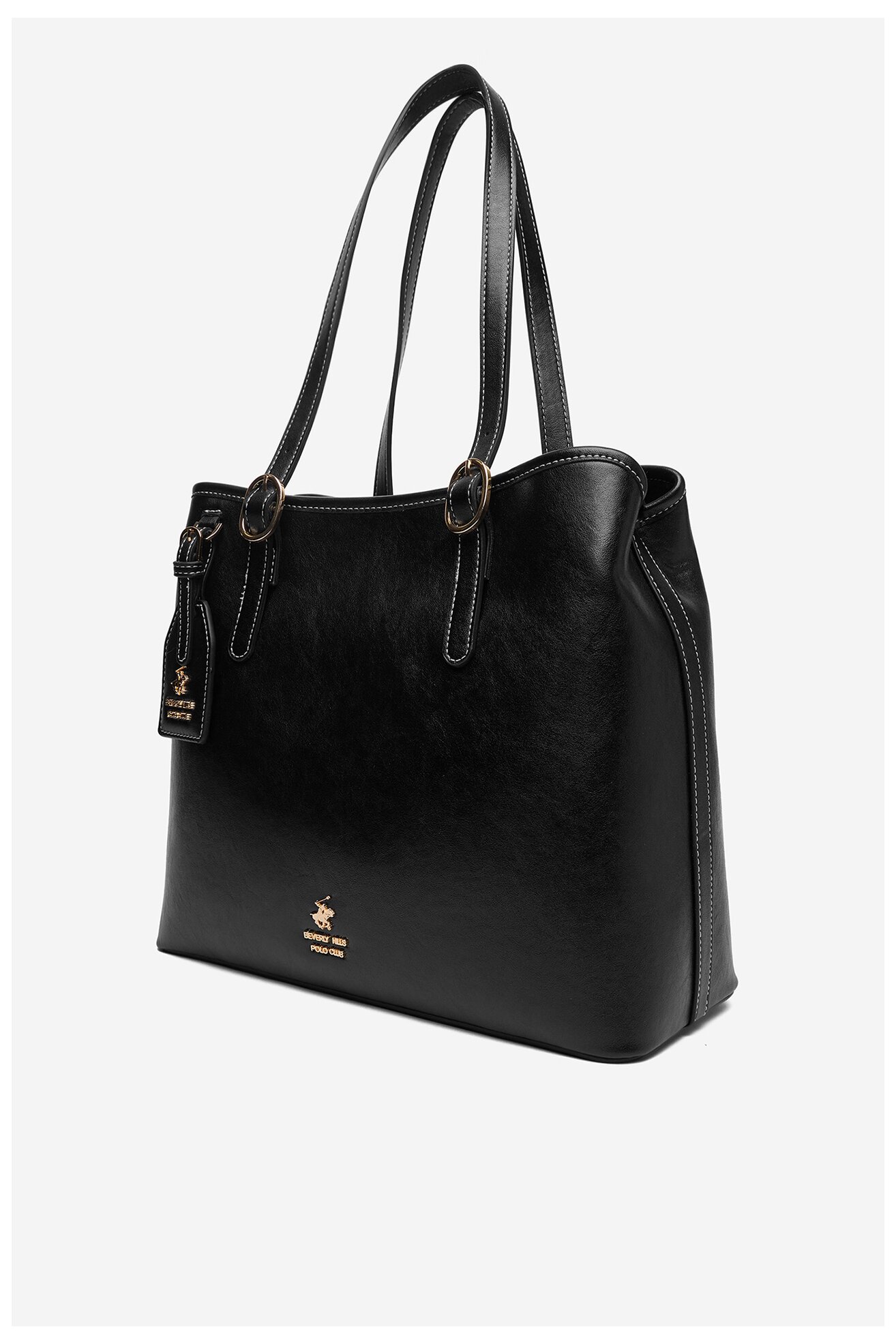 Сумка З Ремінцем Beverly Hills Polo Club EO-BHPC-C-010-09 ЧОРНИЙ