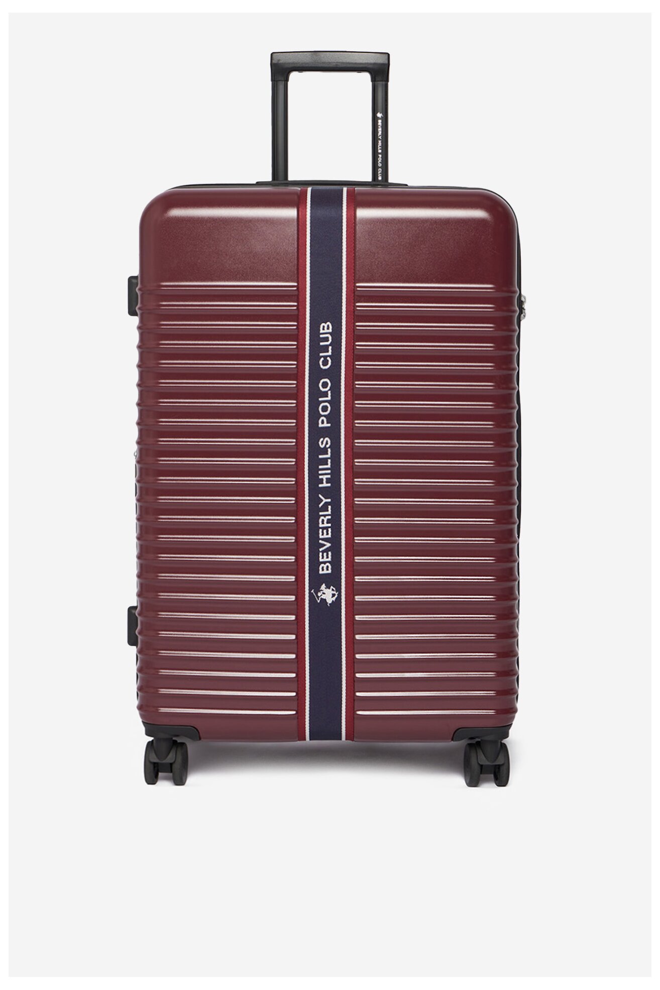 Bőrönd Beverly Hills Polo Club CEO-BHPC-L-007-08-BURGUNDY BORDÓ