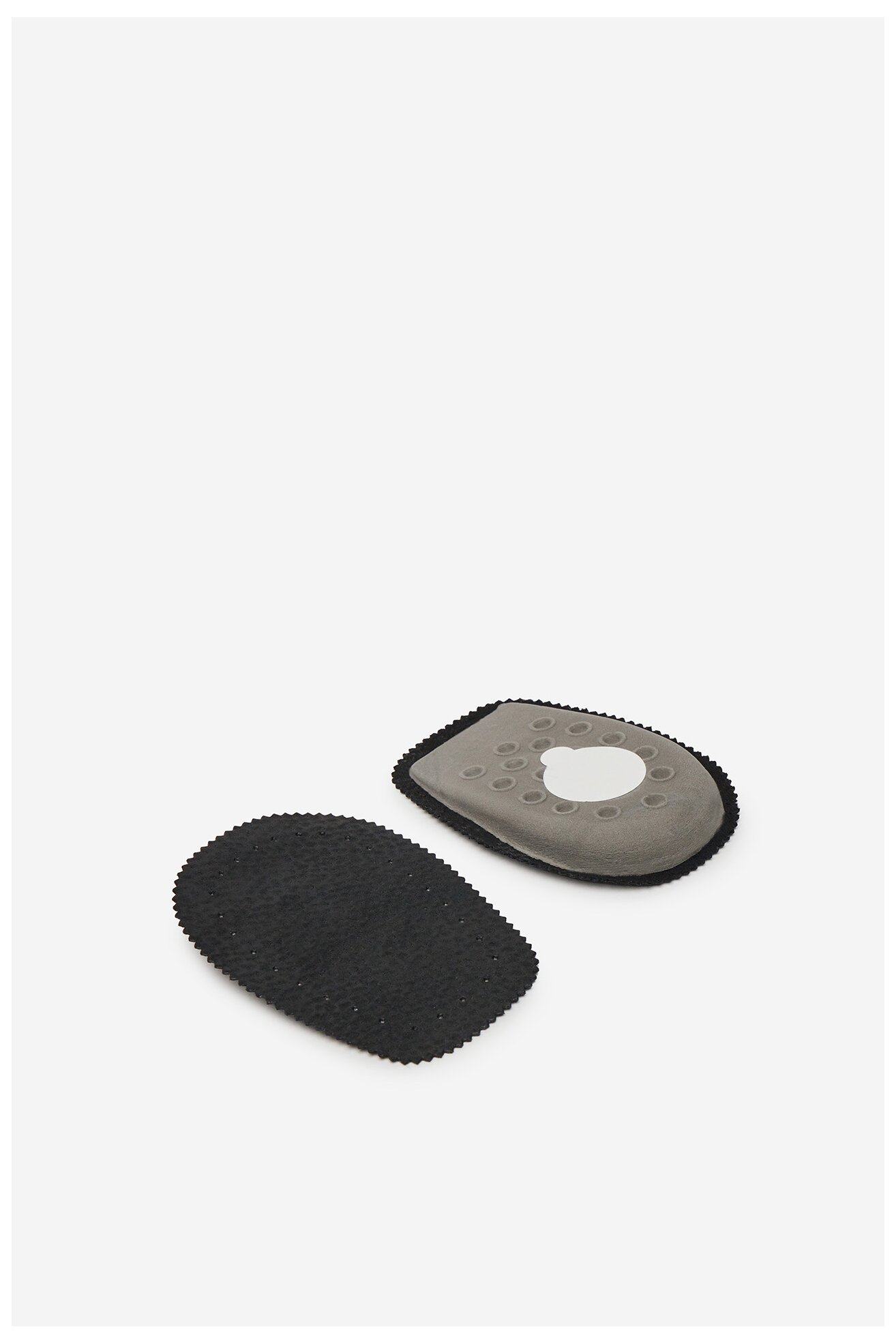 Ulošci za obuću Coccine HEEL PAD LATEX-LEATHER PODPIĘTKA NR M (2) AZ CRNA