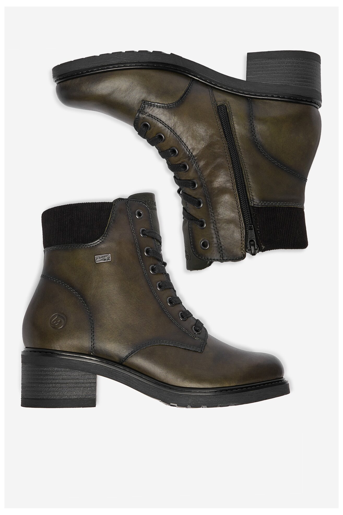 Bocanci Remonte CEO-D1A70-52 VERDE ÎNCHIS