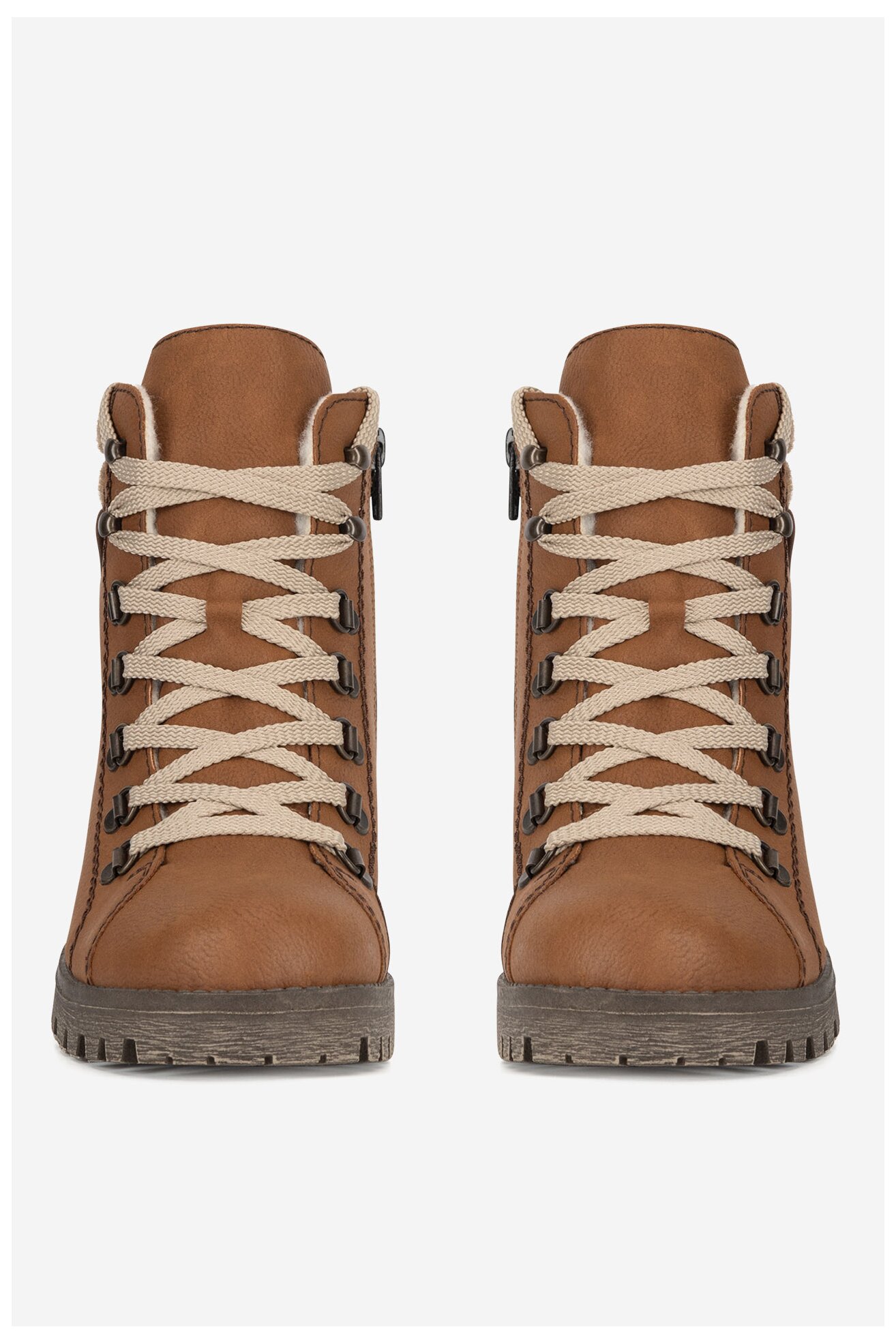 Trzewiki Rieker 785F8-22 Brązowy