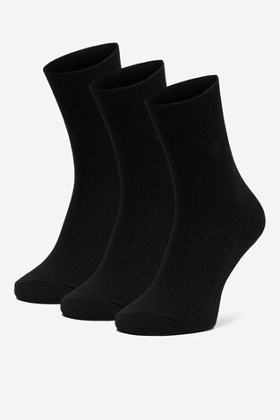 Шкарпетка G-STAR RAW CEO_LA_G-STAR_11968_W_AW25 (3-PACK) ЧОРНИЙ