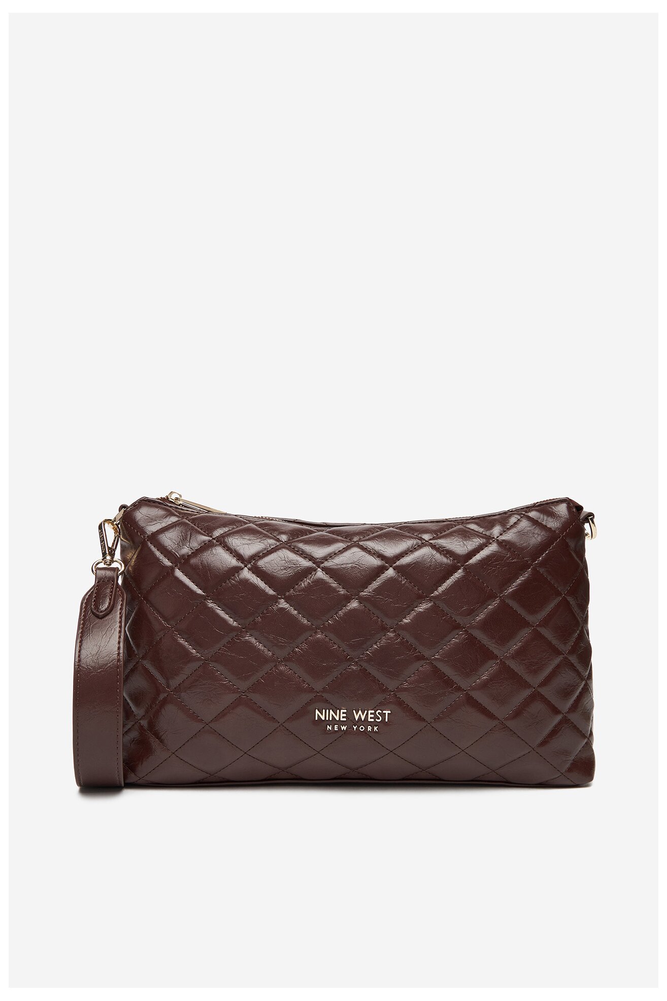 Kézitáska NINE WEST CEO-AGATHA-LA482-3035 BARNA