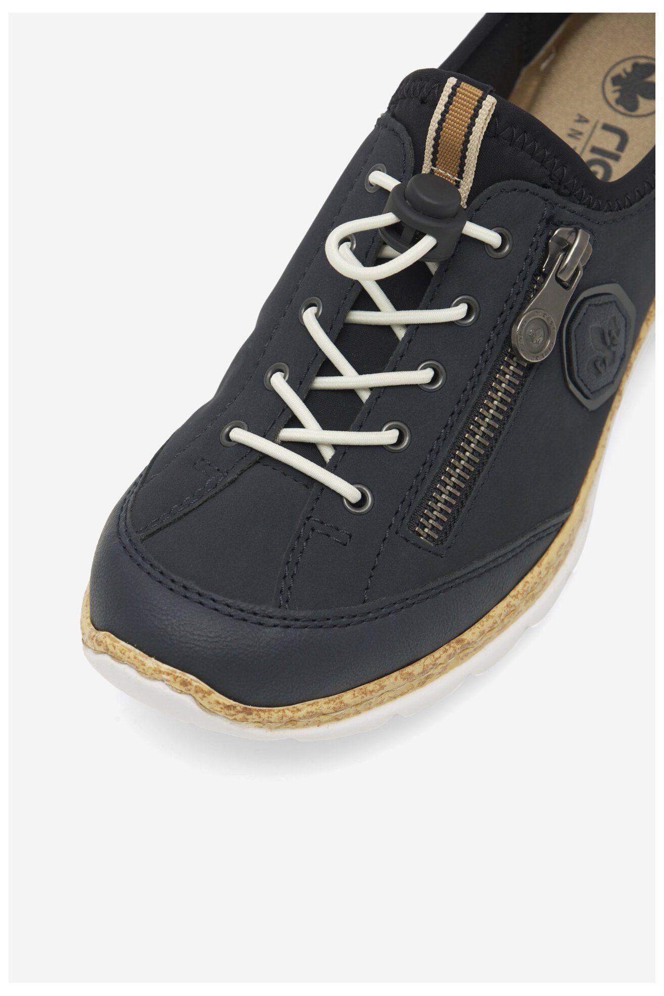 Półbuty Rieker N4263-14 Granatowy