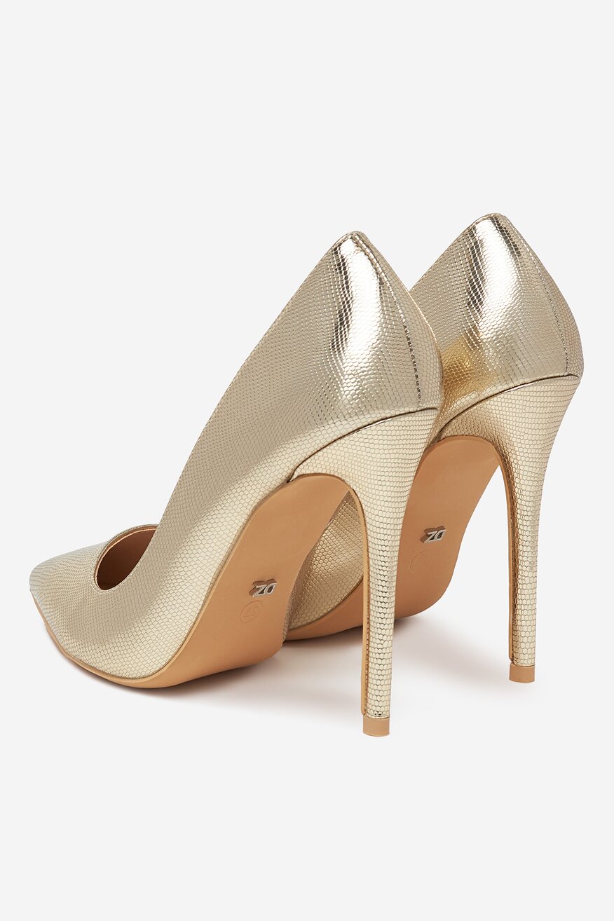 
                Pantofi cu toc DeeZee AURIU - 5906751111468