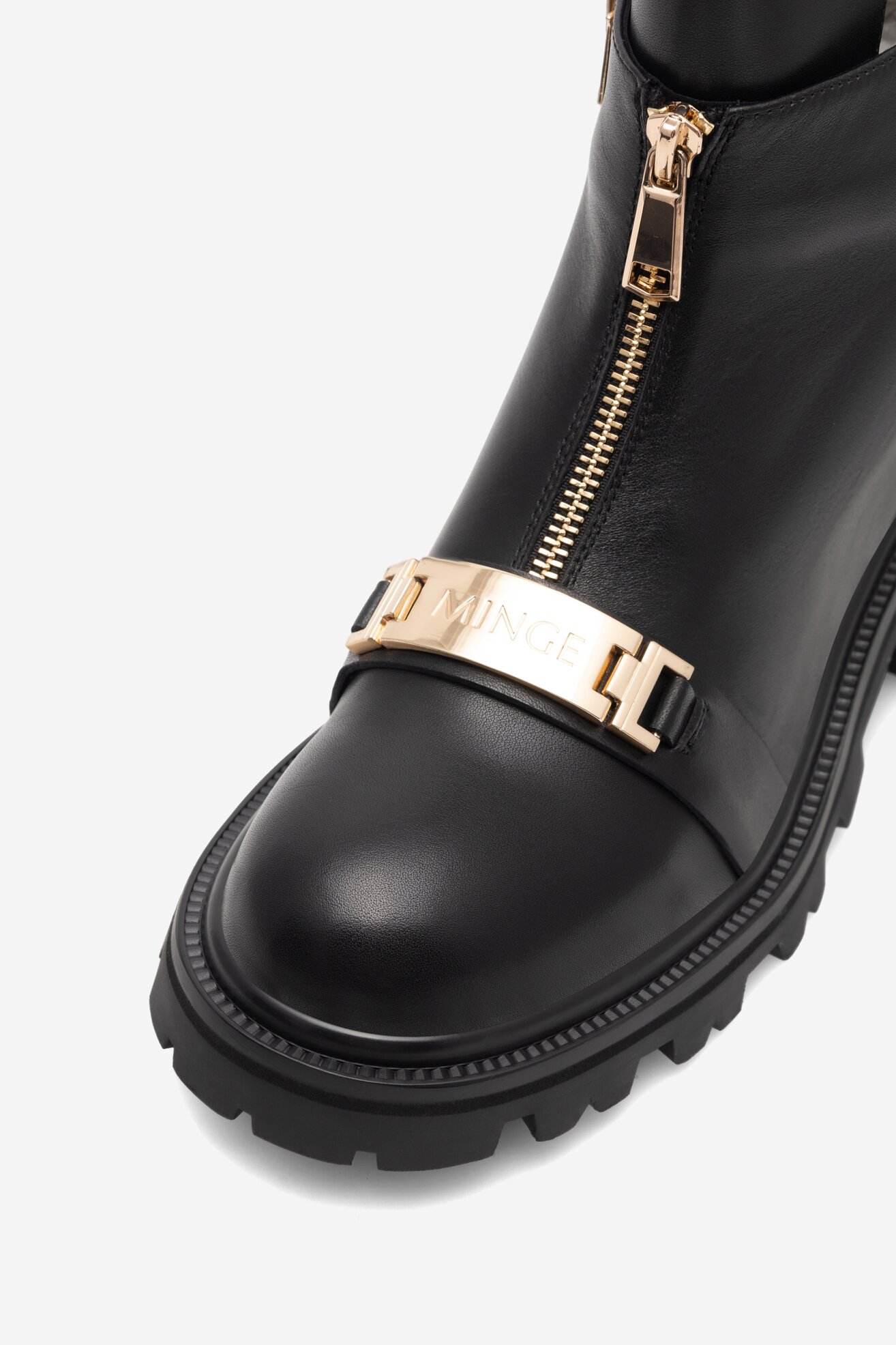 Botki EVA MINGE KORDOWA-8267-613 Czarny