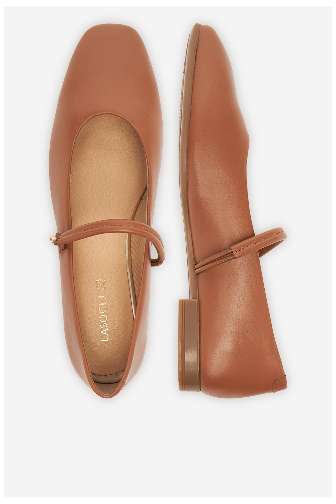 Baleríny Lasocki CEO-RST-ROMI-64 CAMEL