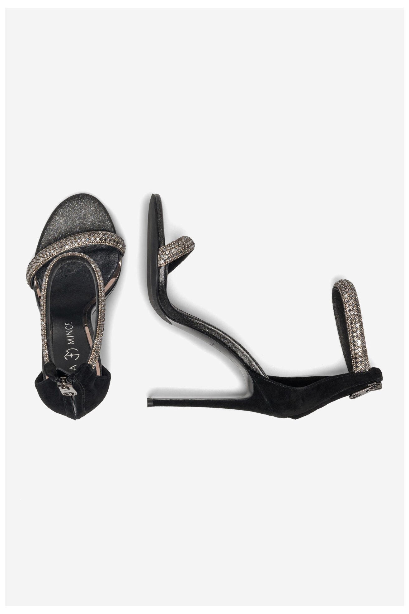 Сандалі EVA MINGE MARGUERITE-2360-103 ЧОРНИЙ