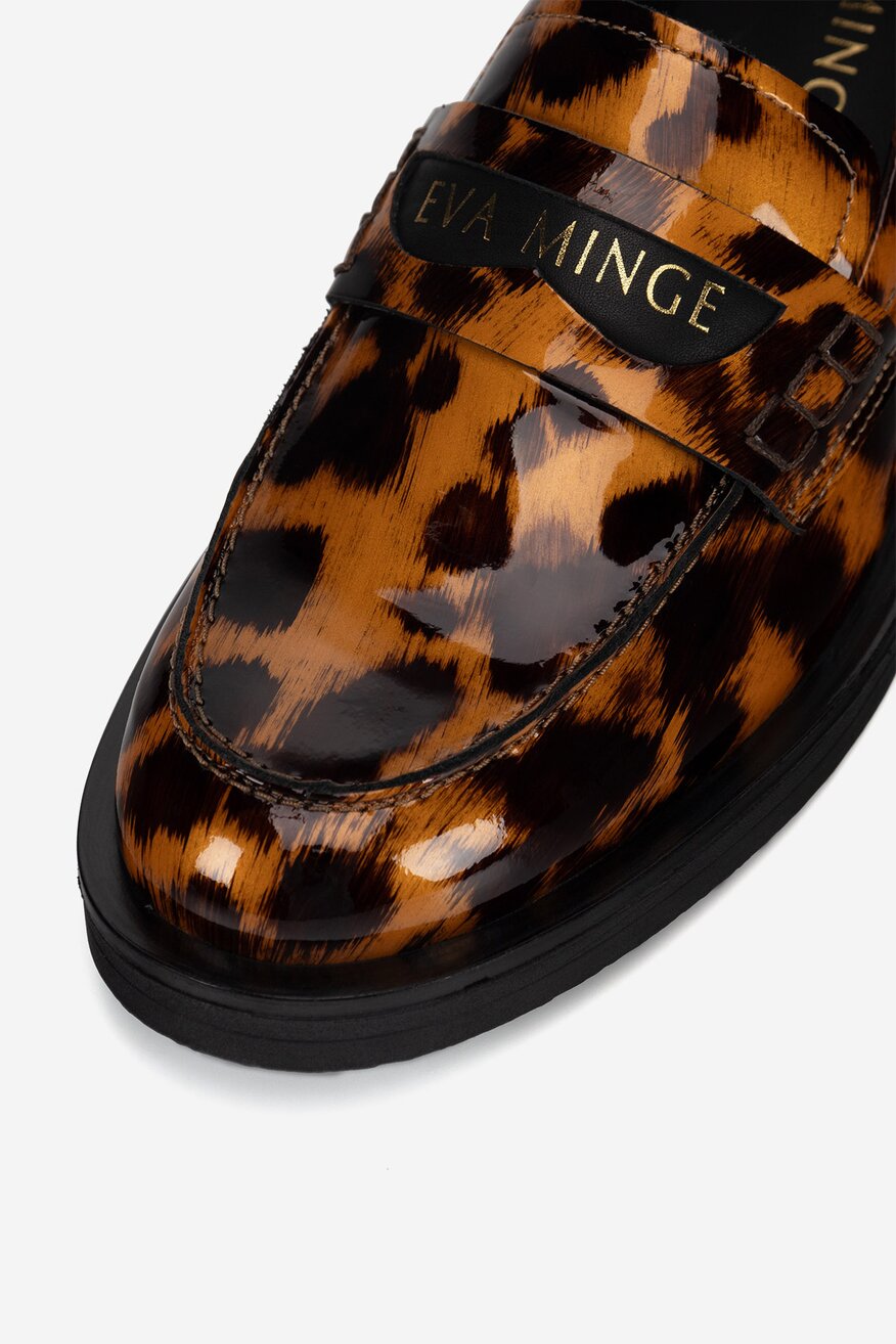 Mocasini EVA MINGE MARO ÎNCHIS - 5905588876861