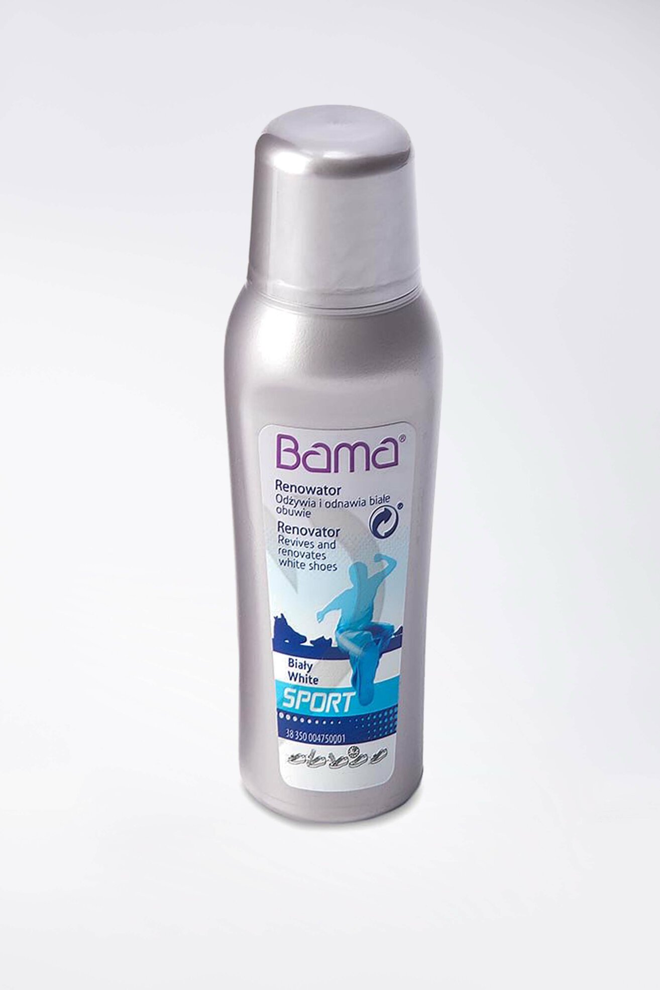 Kosmetyki do obuwia BAMA RENOWATOR BIAŁY 75 ML HU Biały