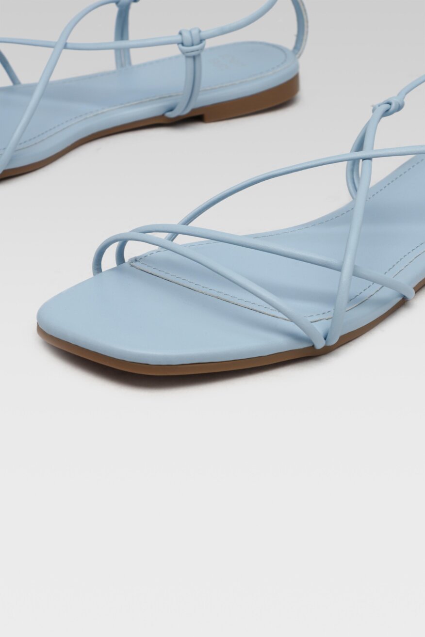 
                Jenny Fairy - Sandały rzymianki niebieskie - 5903698672779