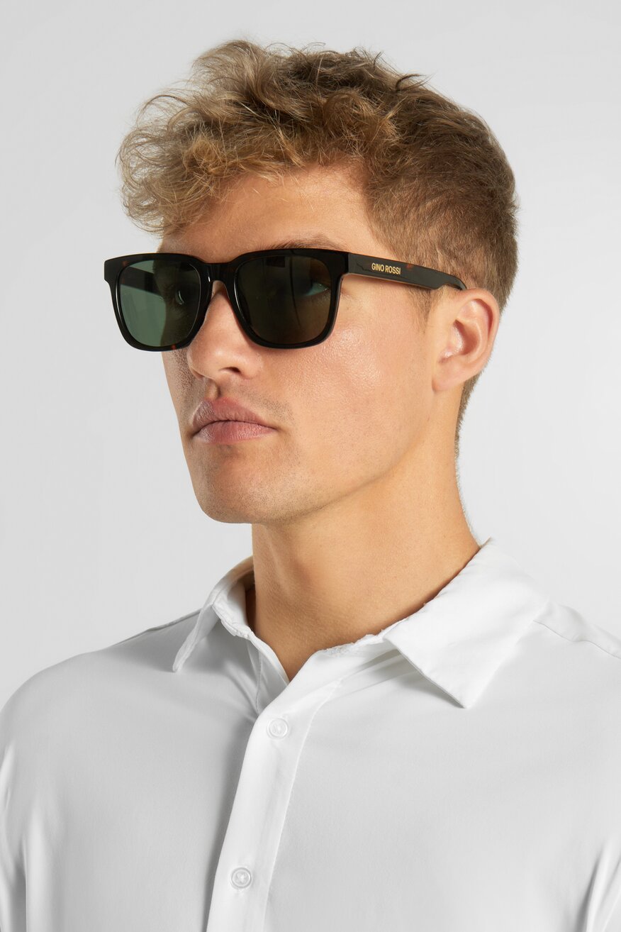Мъжки слънчеви очила Gino Rossi КАФЯВ - 5905588645191