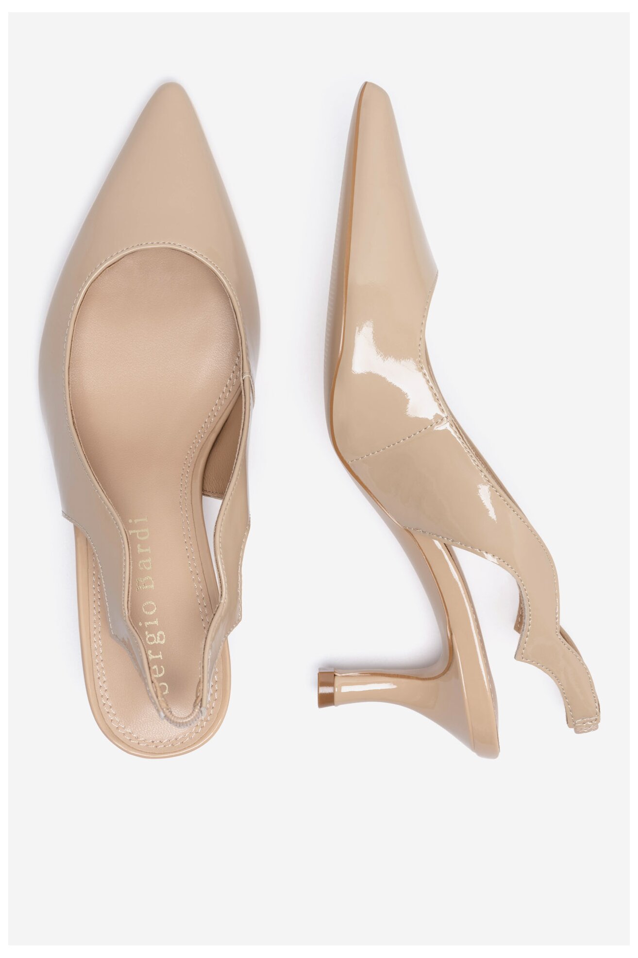 Körömcipő Sergio Bardi WFA2532-7Z-SB BÉZS