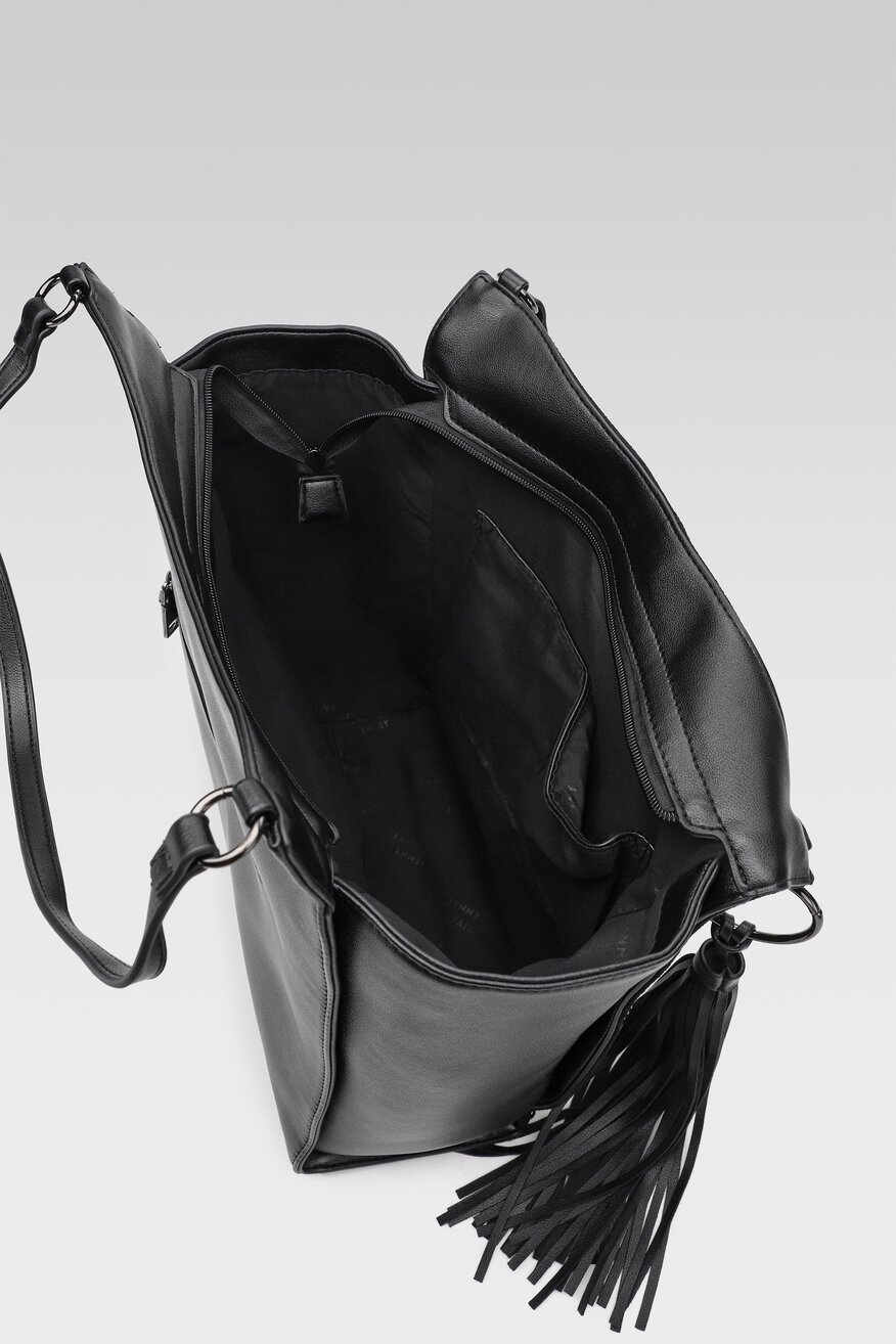 
                Jenny Fairy - Torebka z aplikacją czarna - 5903698807102