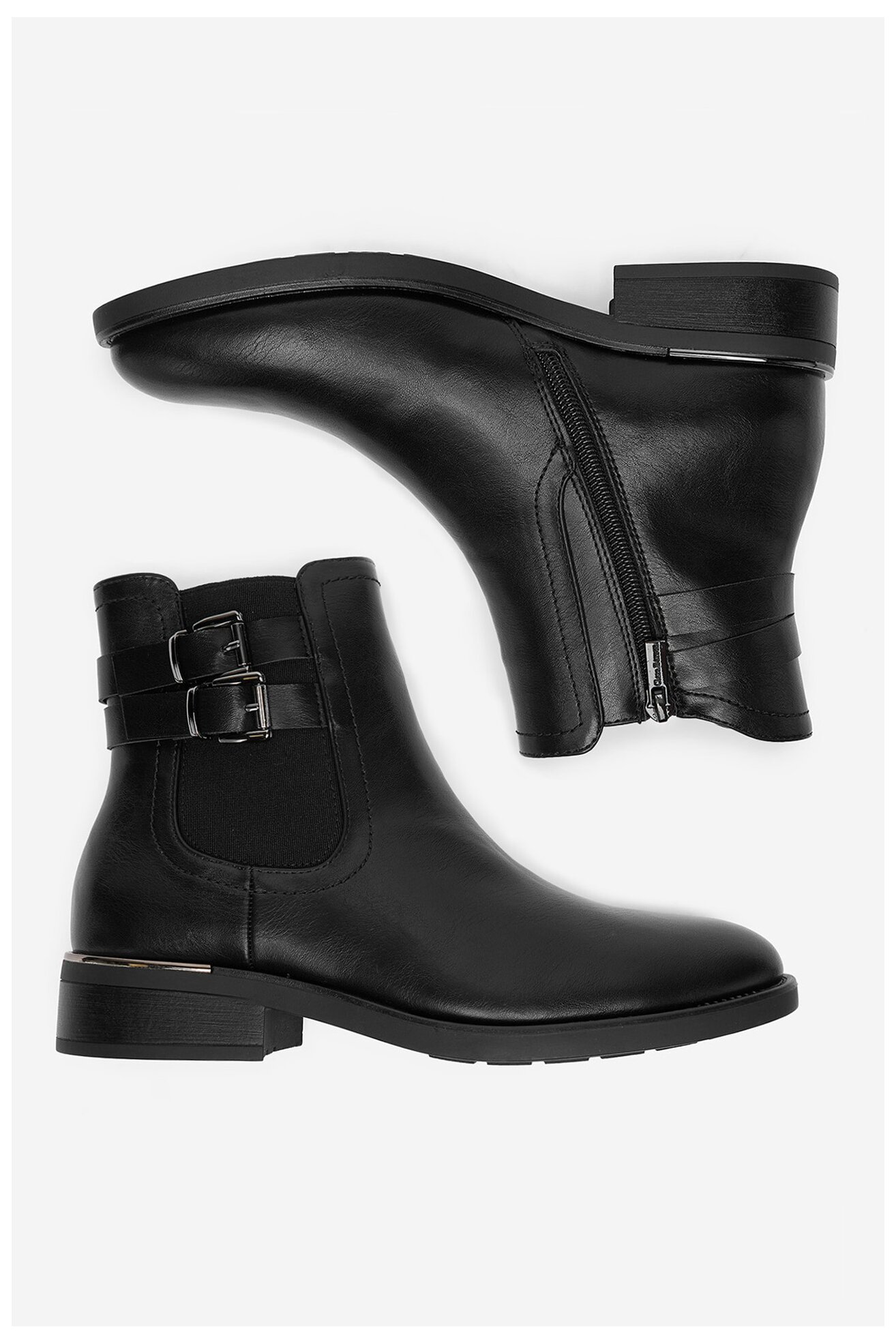 Kratke čizme Clara Barson CEO-WS6397-03 CRNA