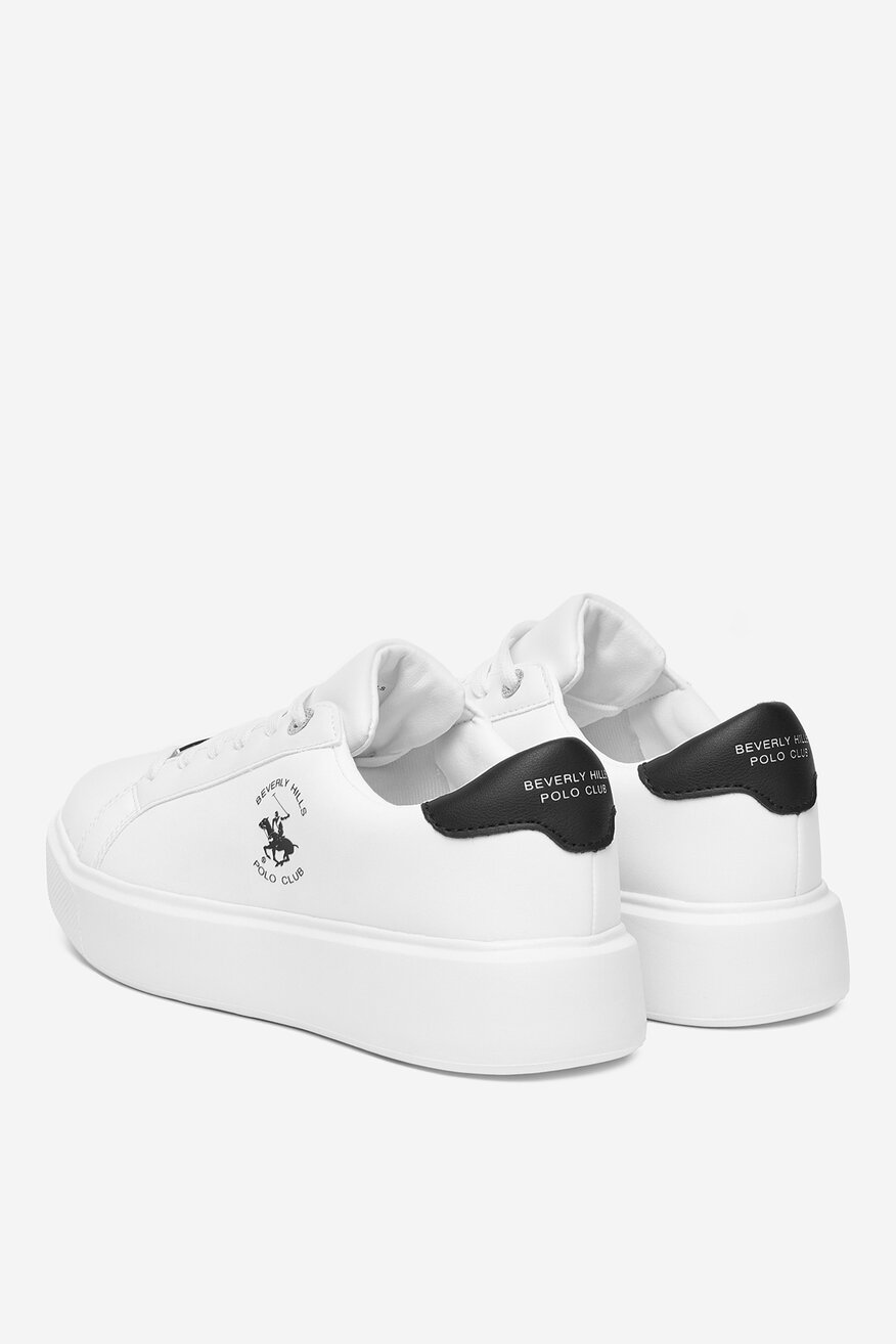 Sneakerși Beverly Hills Polo Club ALB - 5906751273104