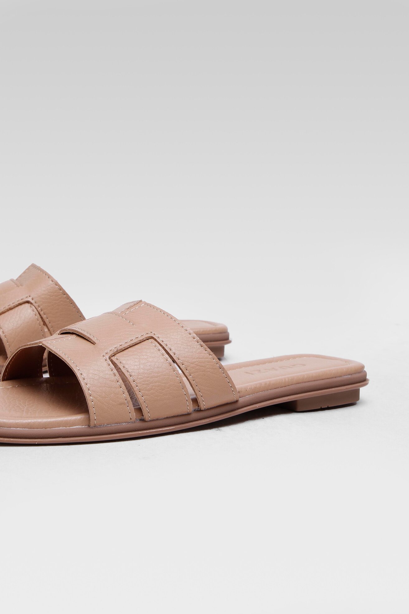 Klapki Quazi WS5687-10 Beżowy