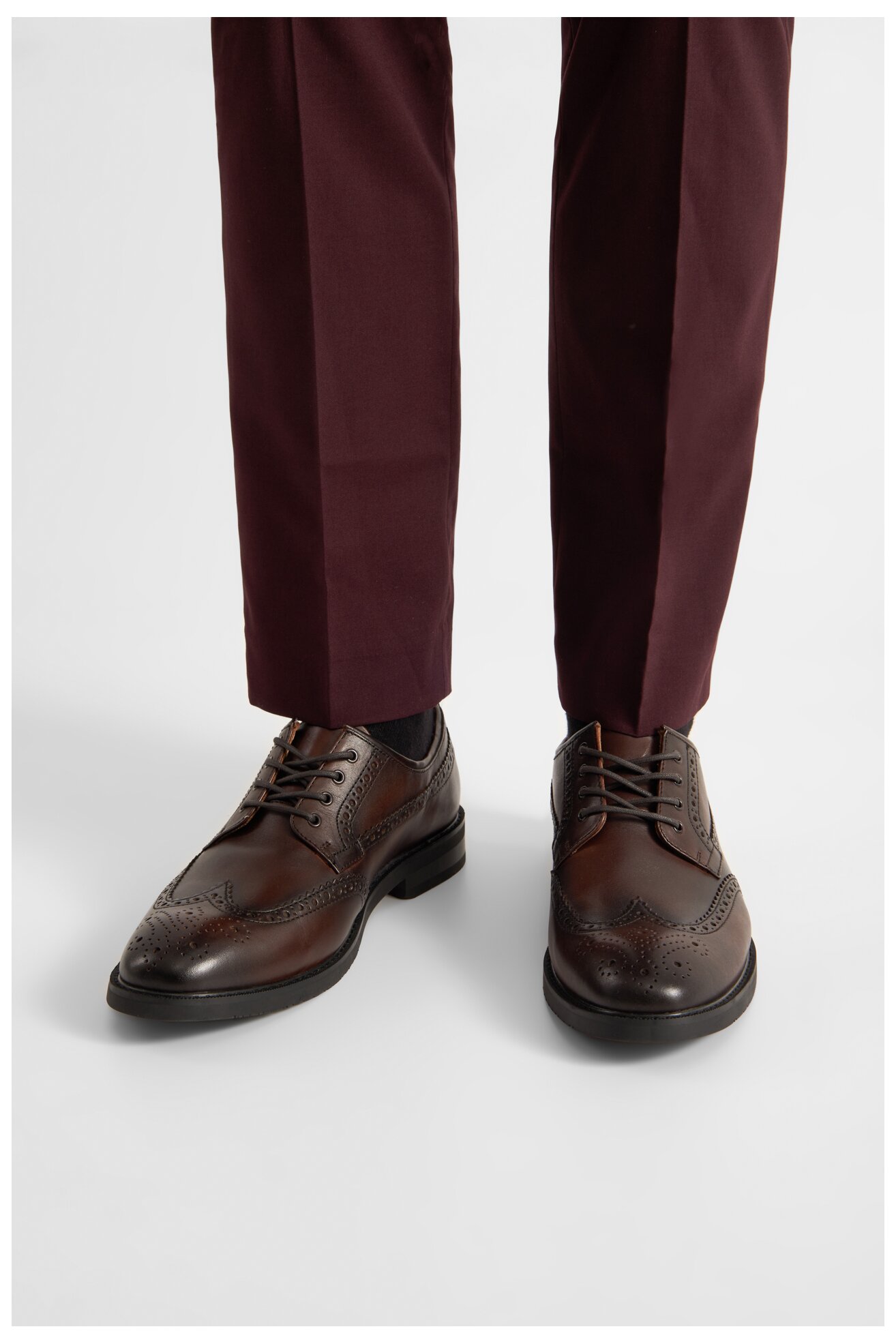 Половинки обувки Gino Rossi DANTE-02 123AM КАФЯВ