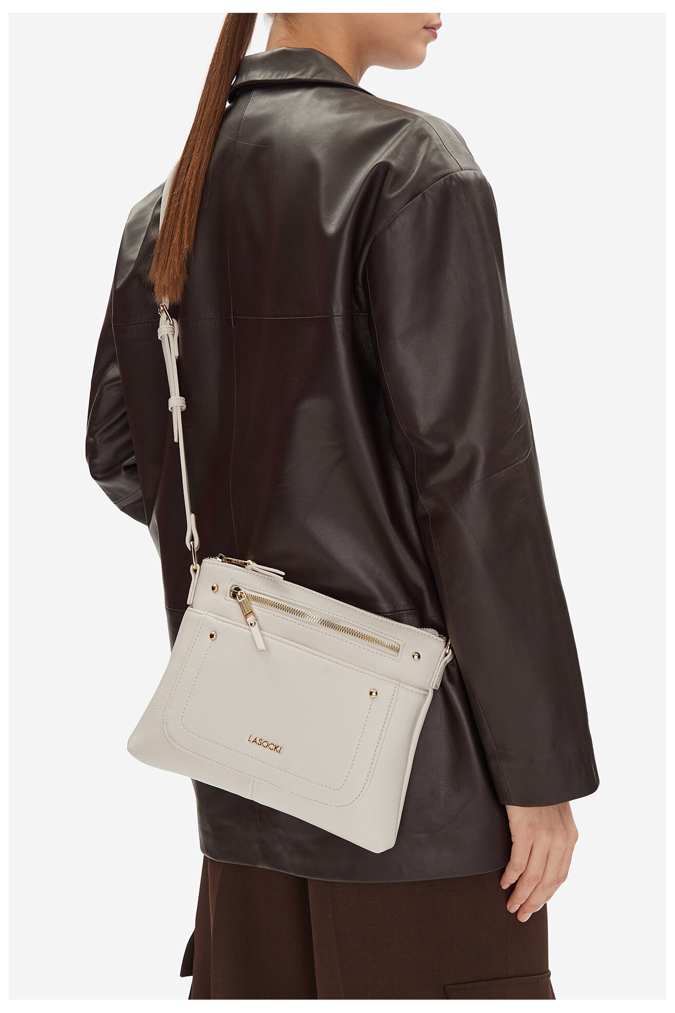 Geantă de mână Lasocki LSK-M-006-07 BEJ