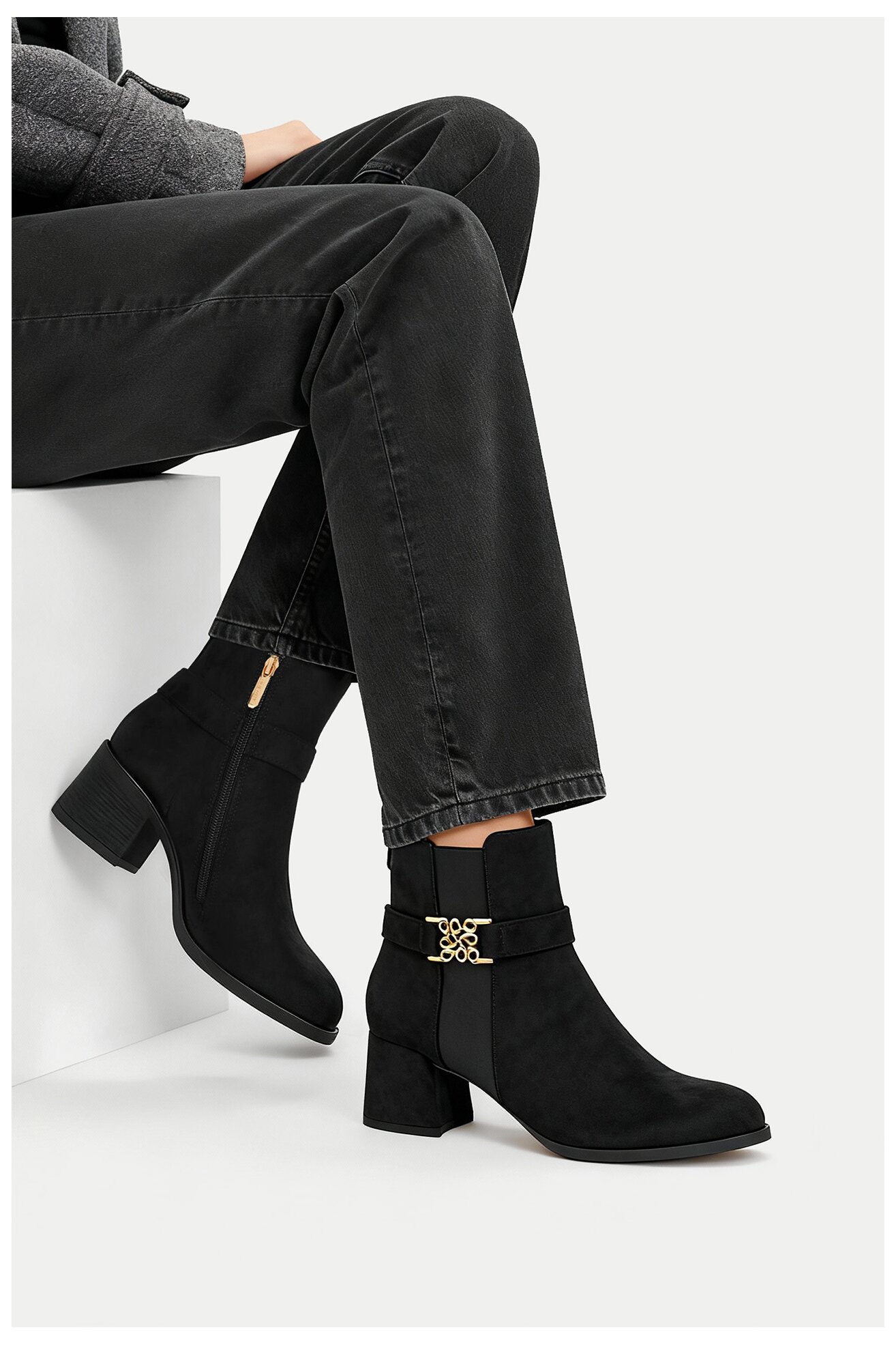 Ботильйони NINE WEST CEO-NIBAL-01 ЧОРНИЙ