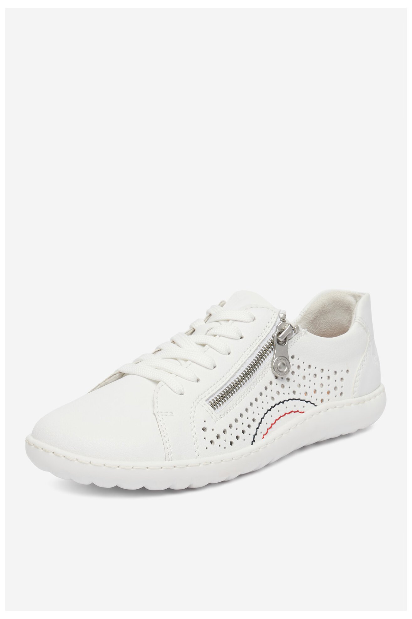 Półbuty Rieker CEO-52824-80 Biały