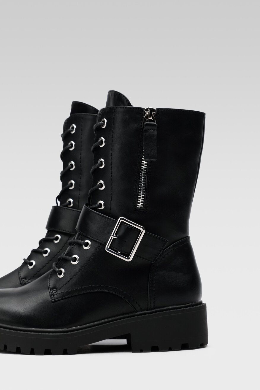 
                Jenny Fairy - Trzewiki sznurowane z klamrą - 5904862242644