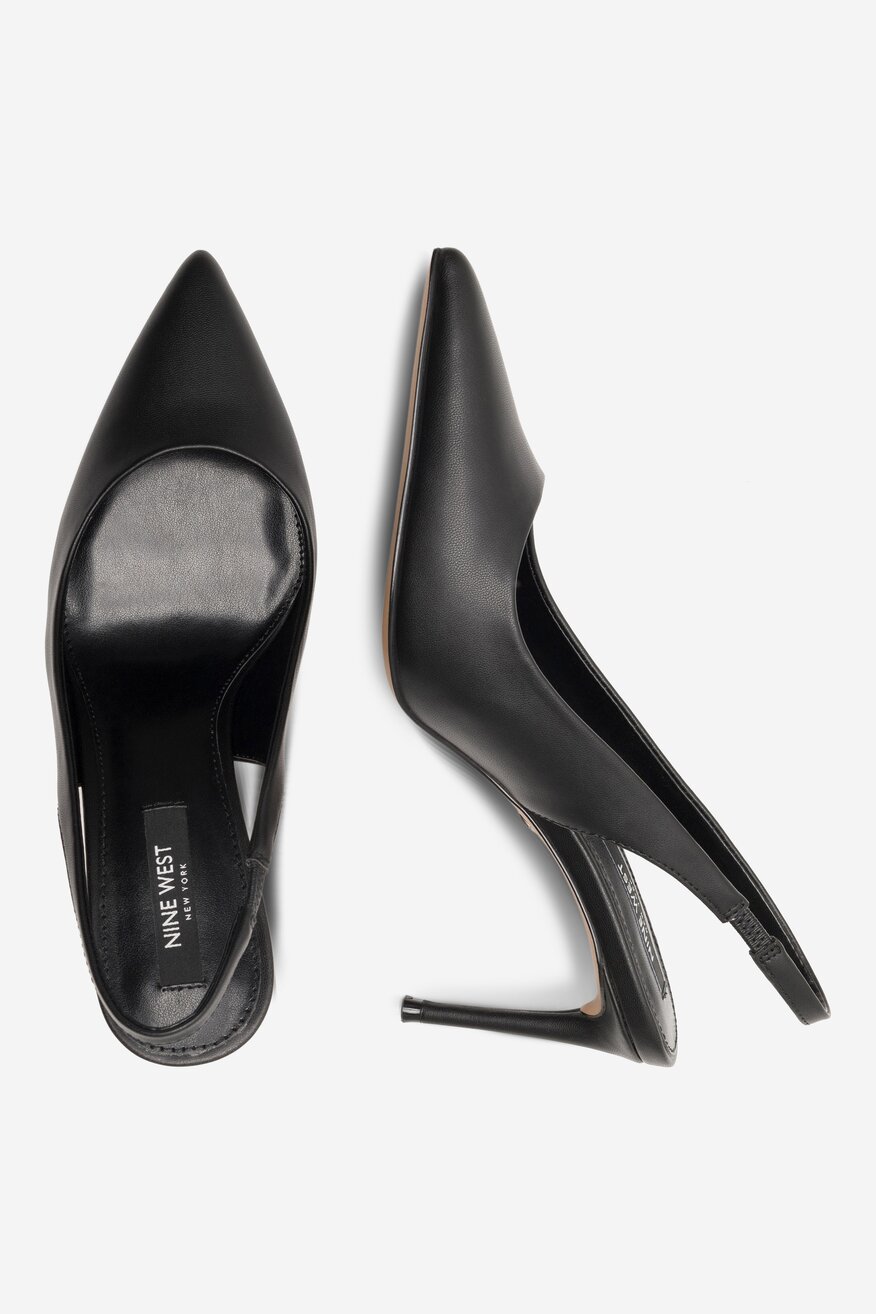 NINE WEST - Czółenka z odkrytą piętą - 5905588148838