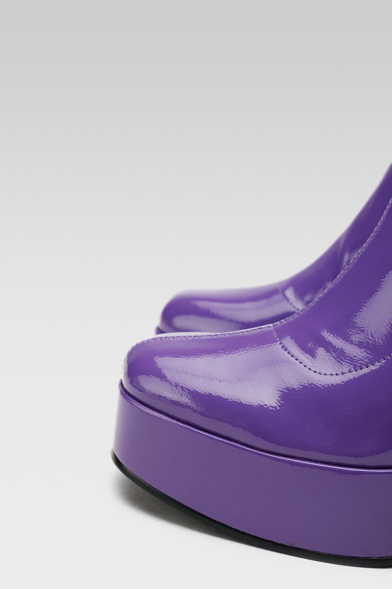 Kozaki Jenny Fairy GLOSSY-02KW Fioletowy