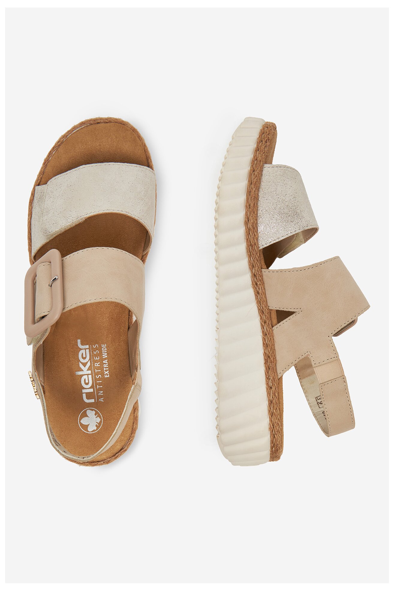 Сандали Rieker 69260-60 СВЕТЛОБЕЖОВ