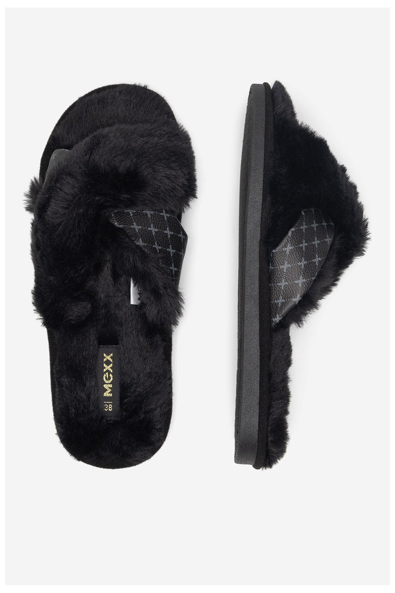 Kapcie Mexx MI002004343W Czarny