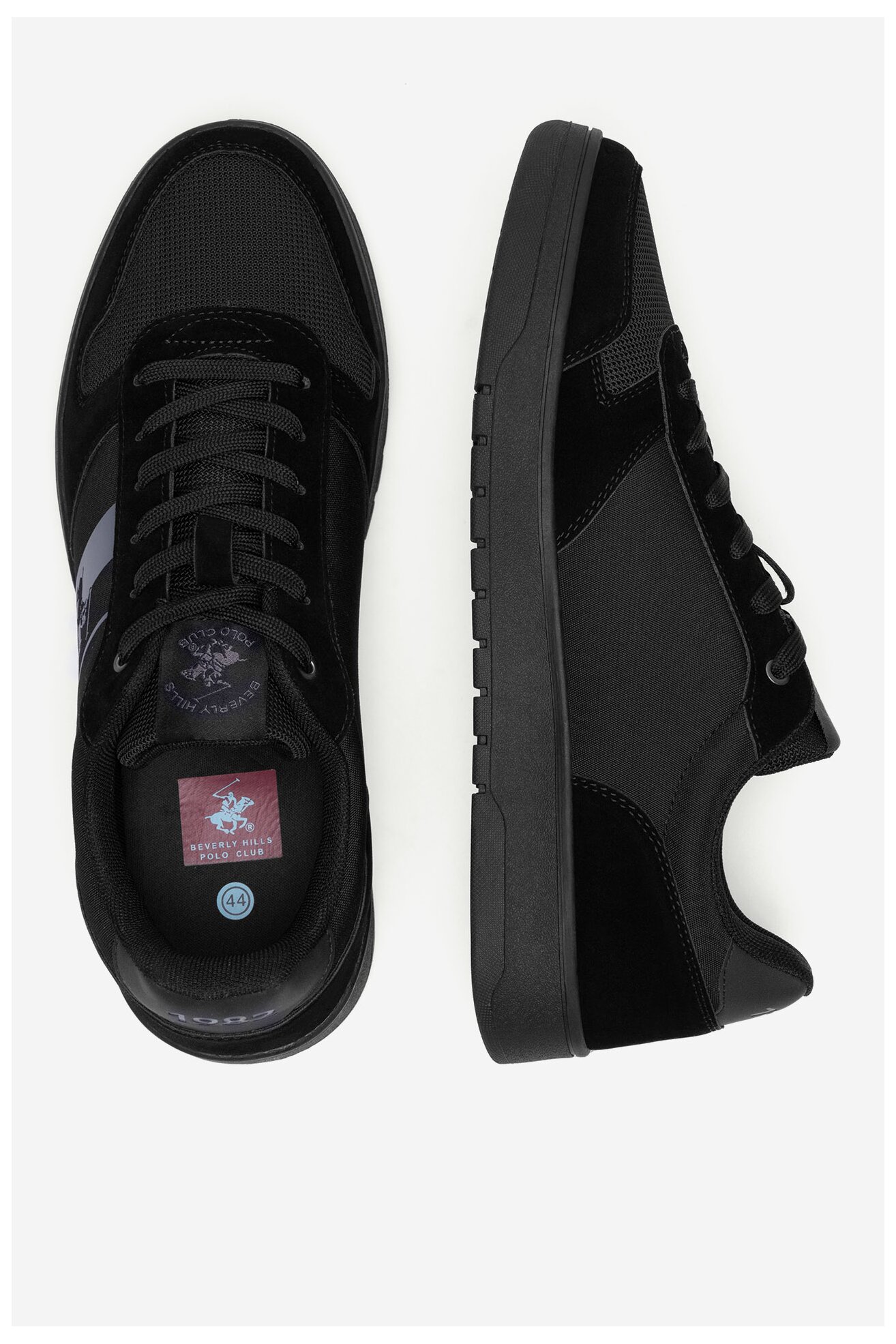 Sneakerși Beverly Hills Polo Club M-VS31981-01 NEGRU