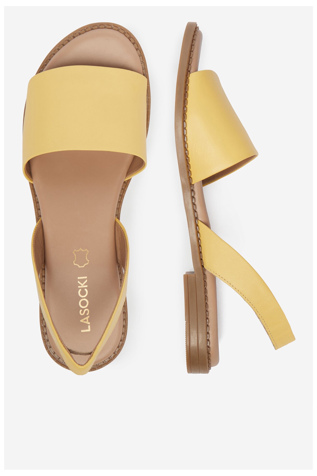 Сандалі Lasocki CEO-EST-AFIONA-17 СВІТЛО-ЖОВТИЙ