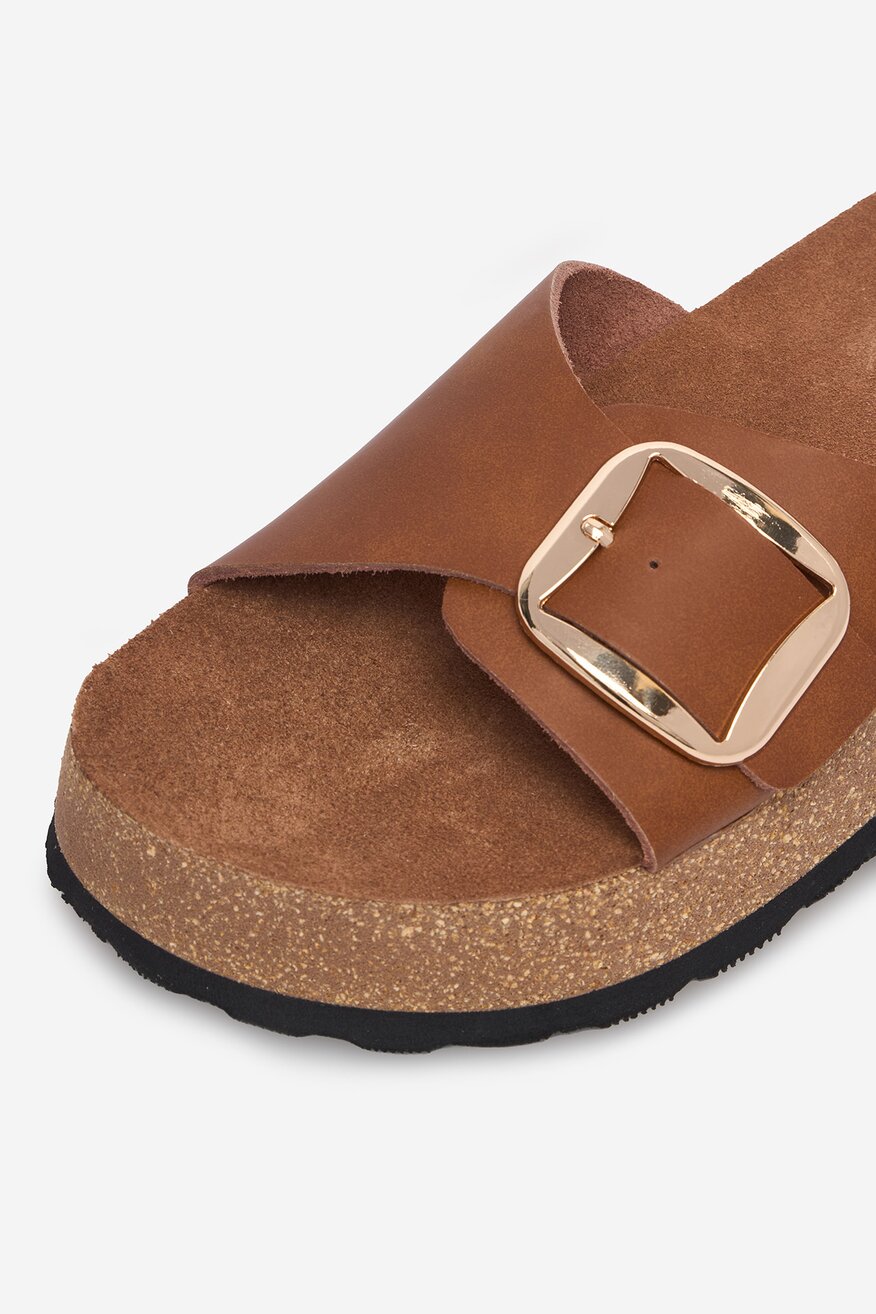 
                Lasocki - Klapki skórzane - 5907964008118