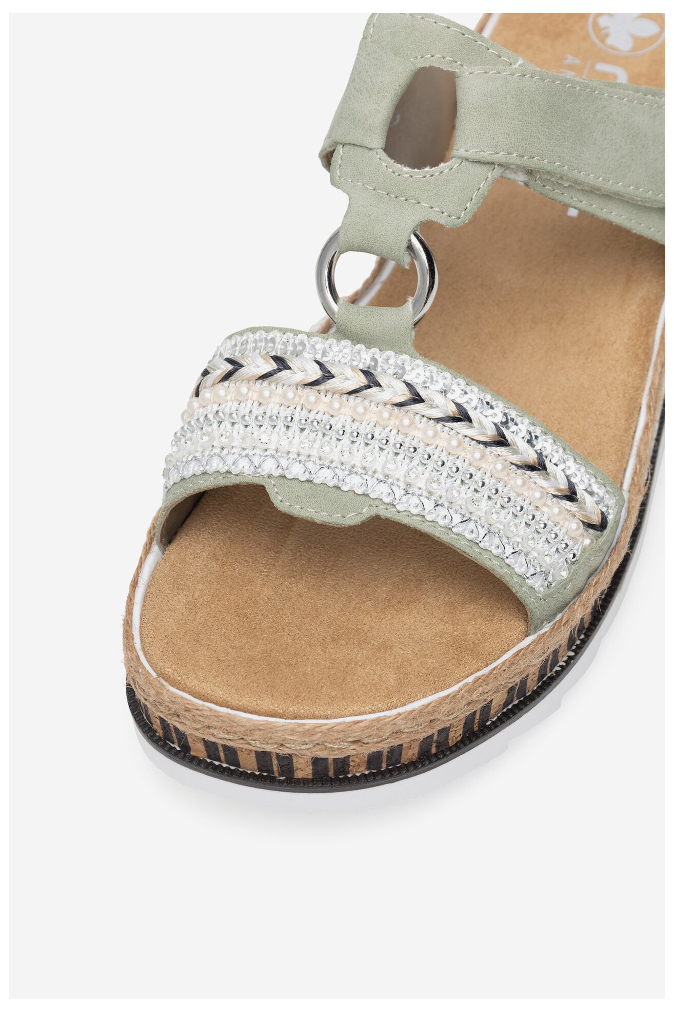 Джапанки Rieker V79M6-52 ЗЕЛЕН