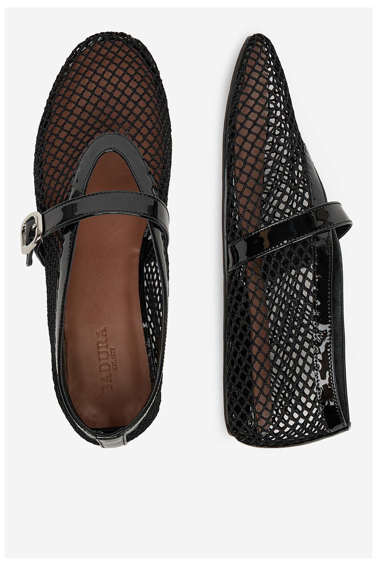 Baleriny Badura MIMOSA-SLT-24067P-52 FEKETE