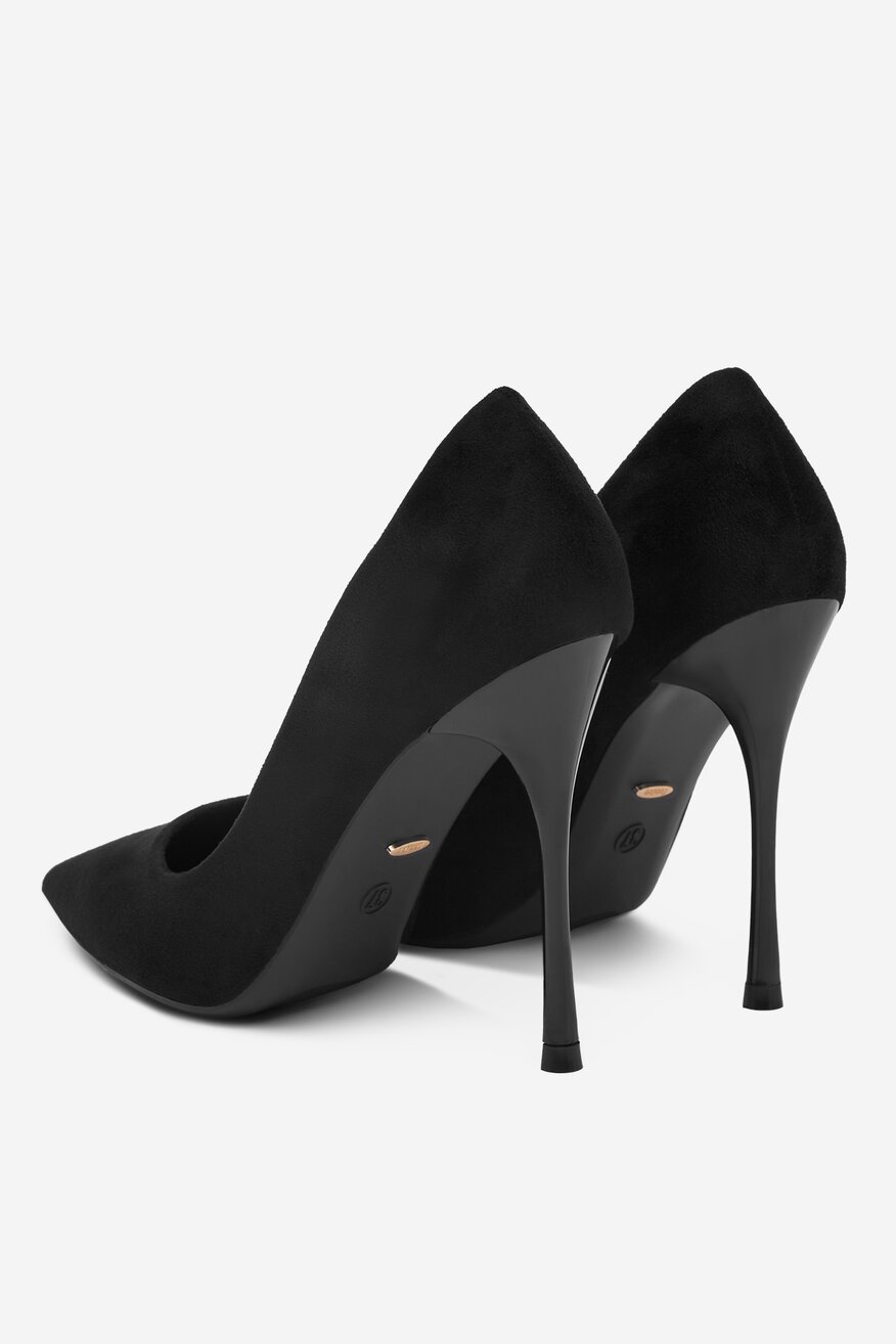 Pantofi cu toc DeeZee NEGRU - 5904410893410