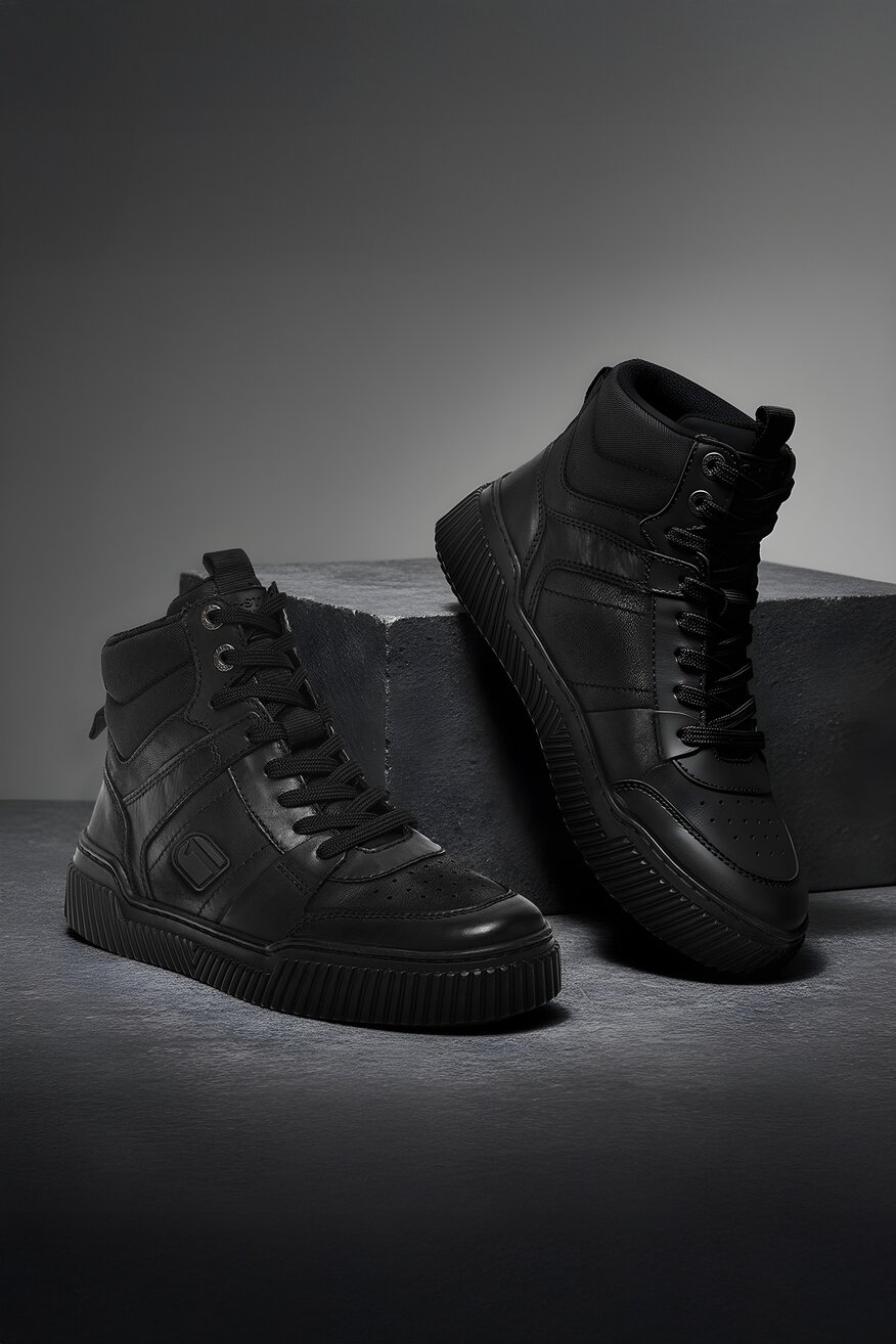 Sneakerși G-STAR RAW NEGRU - 5906751387788