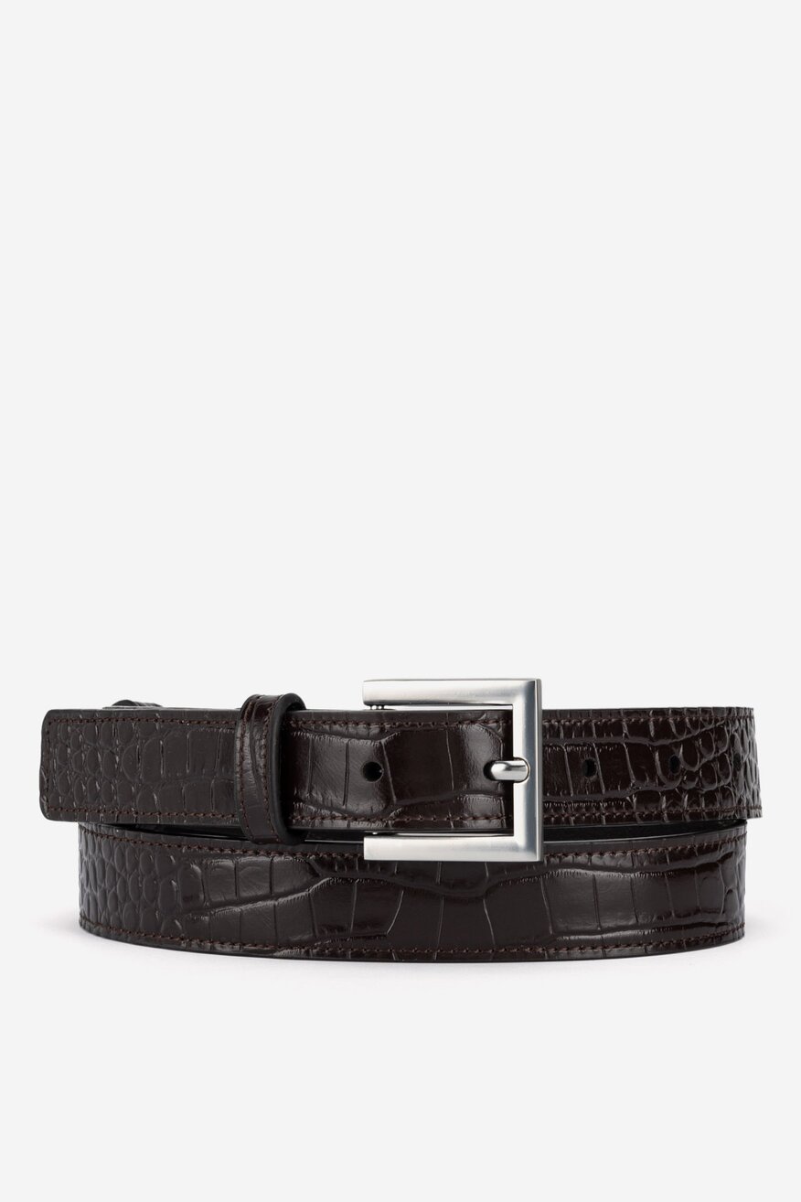 Gino Rossi - Pasek skórzany - 5905588630685