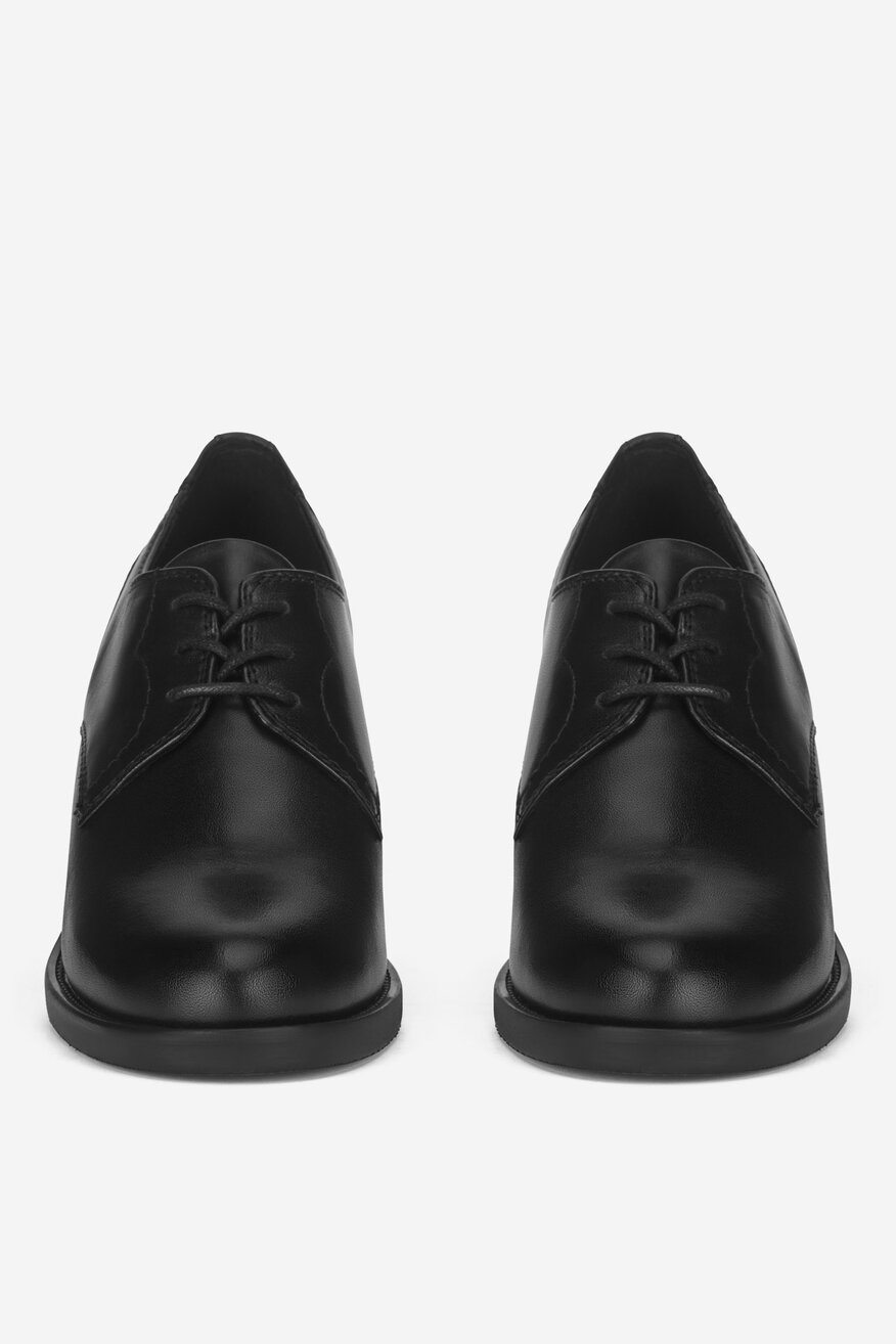 
                Lasocki - Półbuty skórzane na słupku - 5905588932635